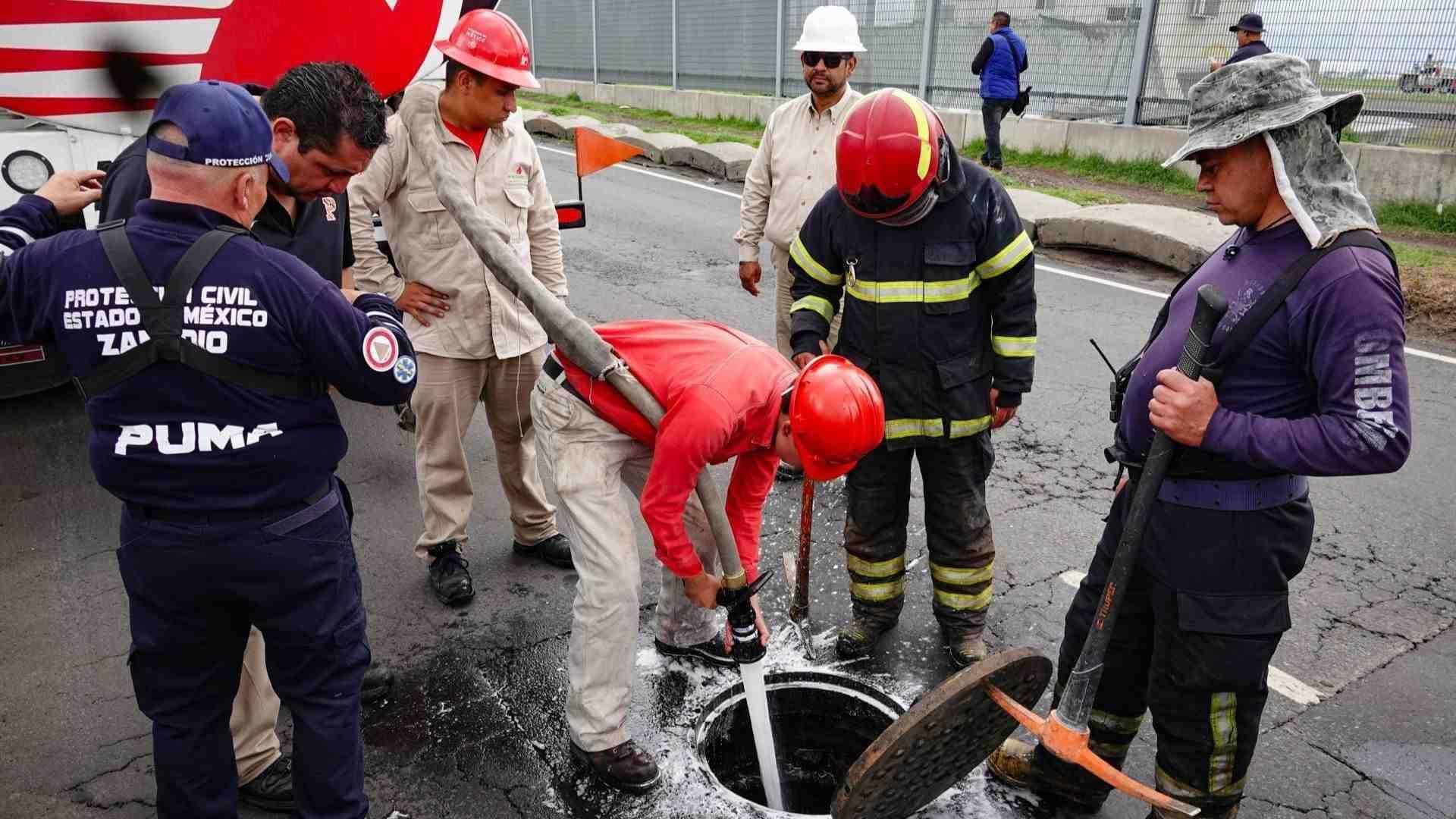 Es Diésel, Combustible Derramado en Ciudad Lago, Nezahualcóyotl: Alcalde