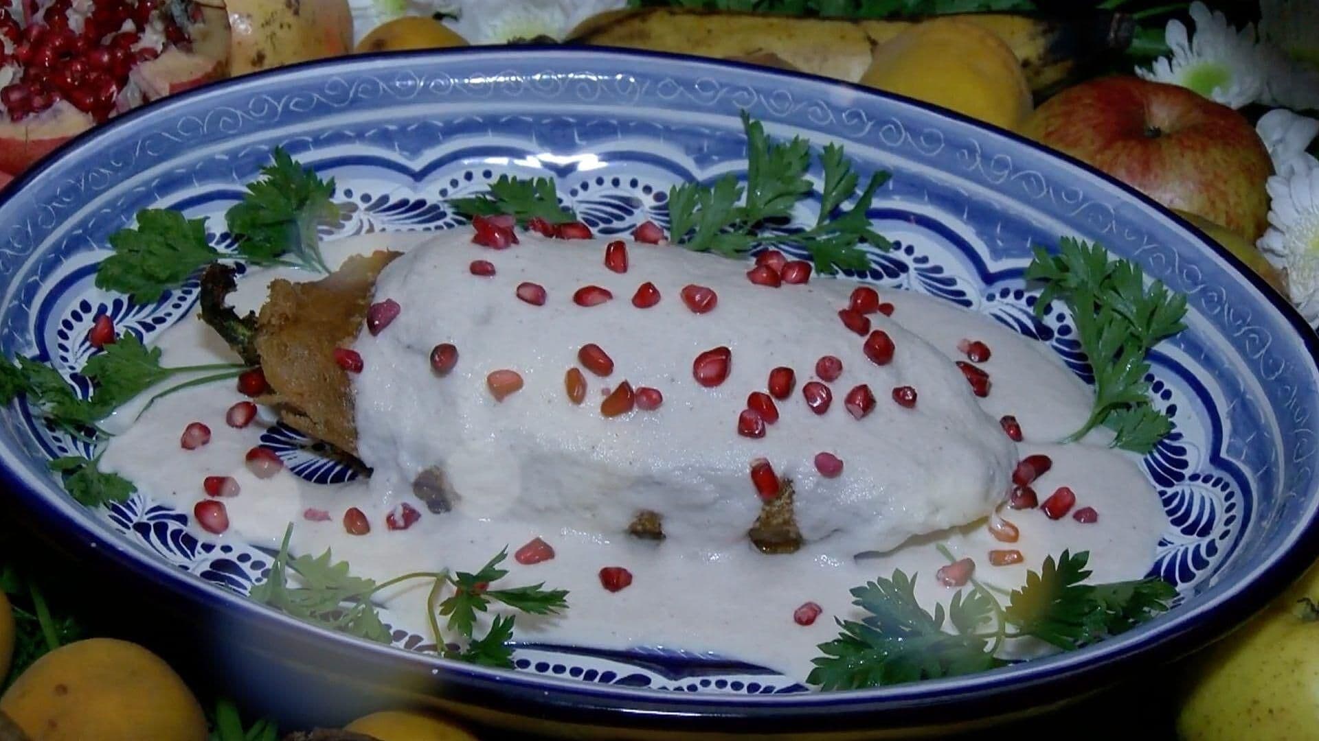 Cosecha de Ingredientes para Chile en Nogada en Calpan