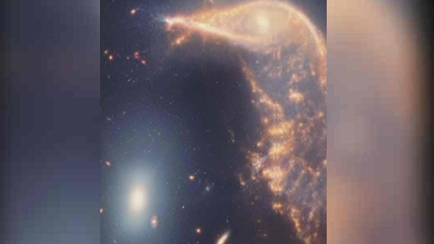 Telescopio Espacial ‘James Webb’ Capta a Galaxias Danzando