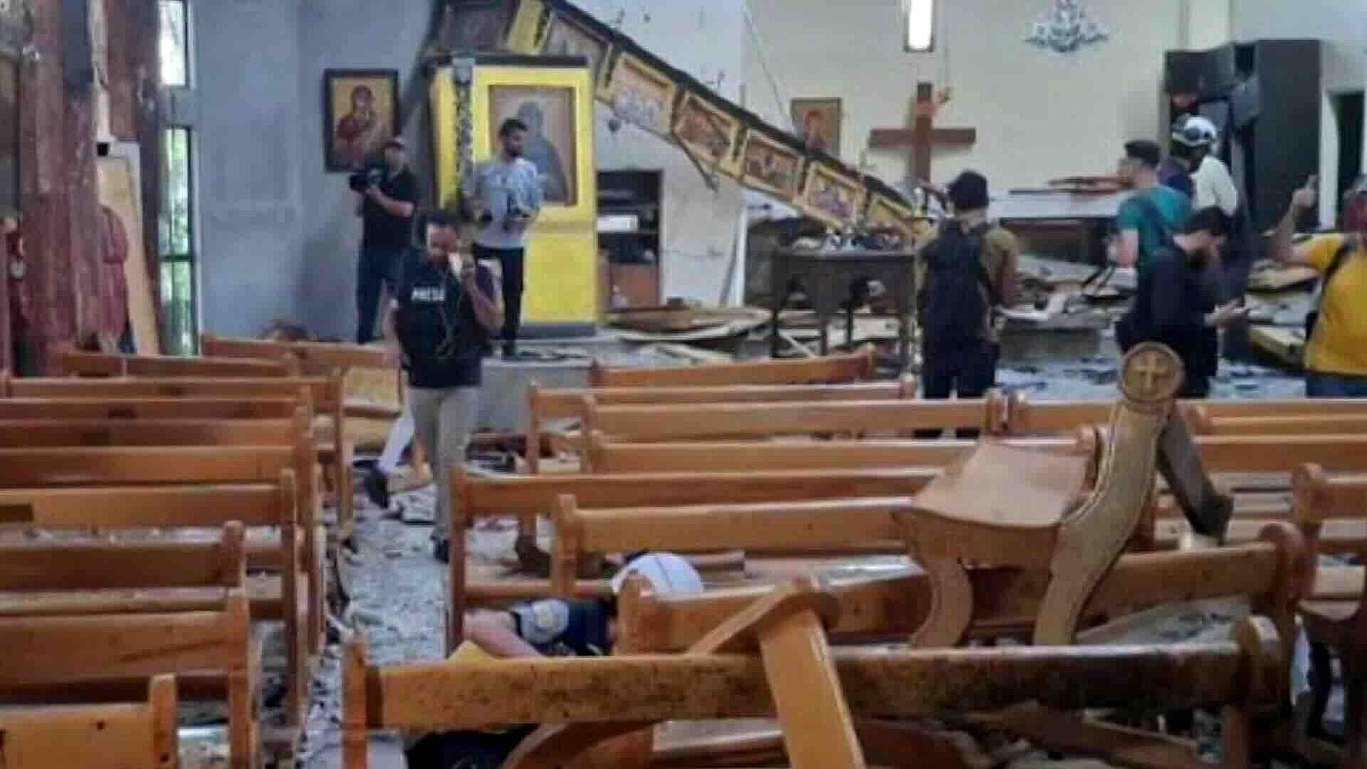Atentado Suicida en Iglesia de Siria Deja 22 Muertos y Más de 60 Heridos Durante Misa