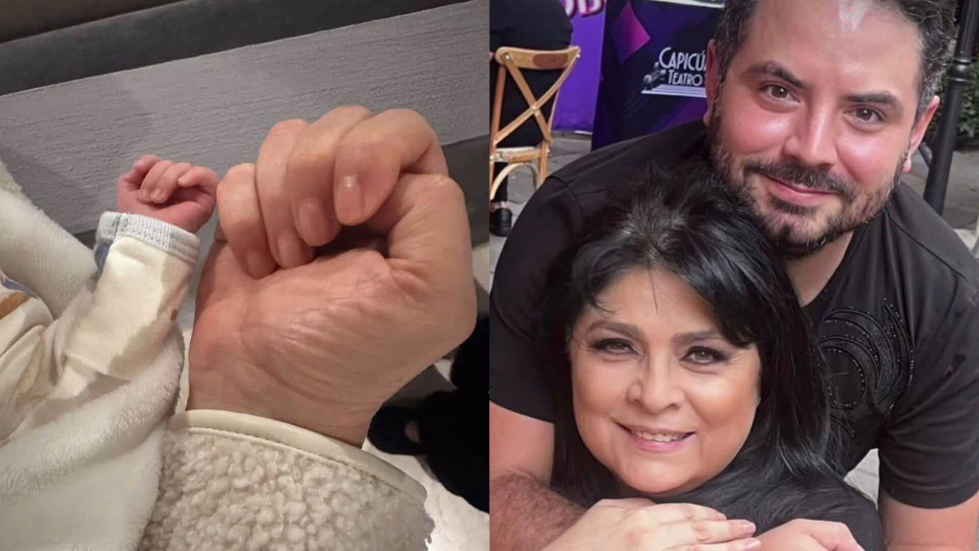 “Tessa y Abuela”, Victoria Ruffo Comparte su Primera Foto con su Nieta