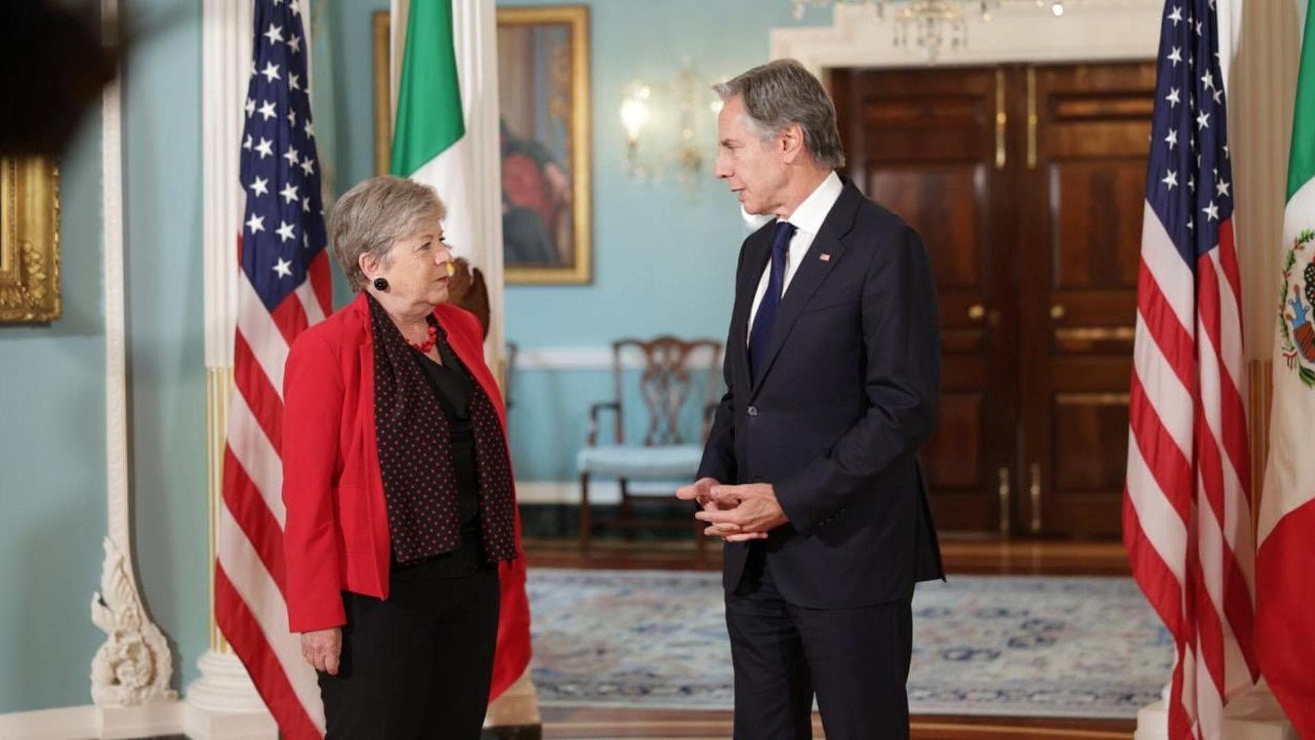 ¿Qué Ocurrió en el Encuentro de Alicia Bárcena con Antony Blinken?