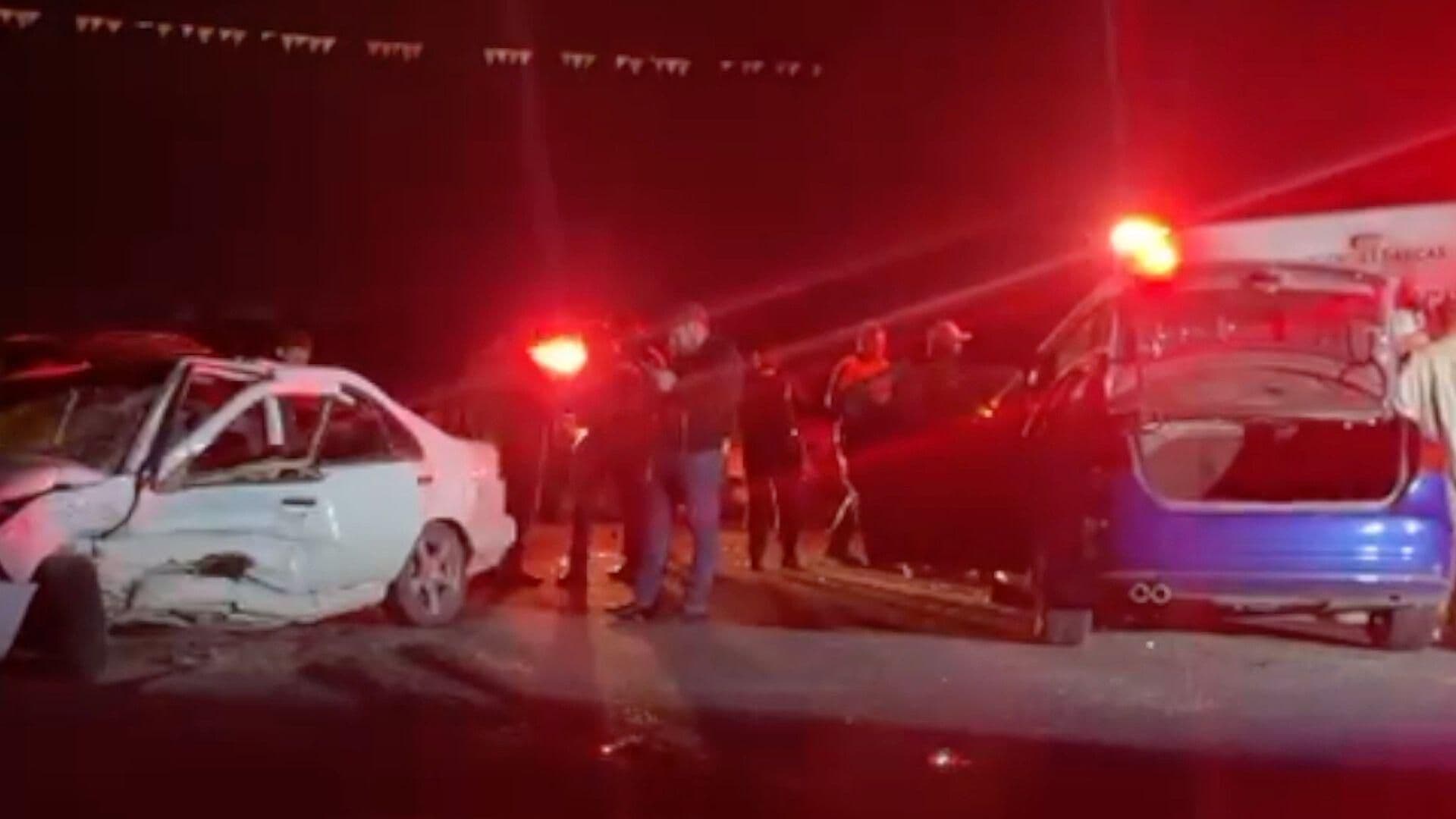 Dos Heridos Graves Dejó un Choque en la Carretera León - Cuerámaro