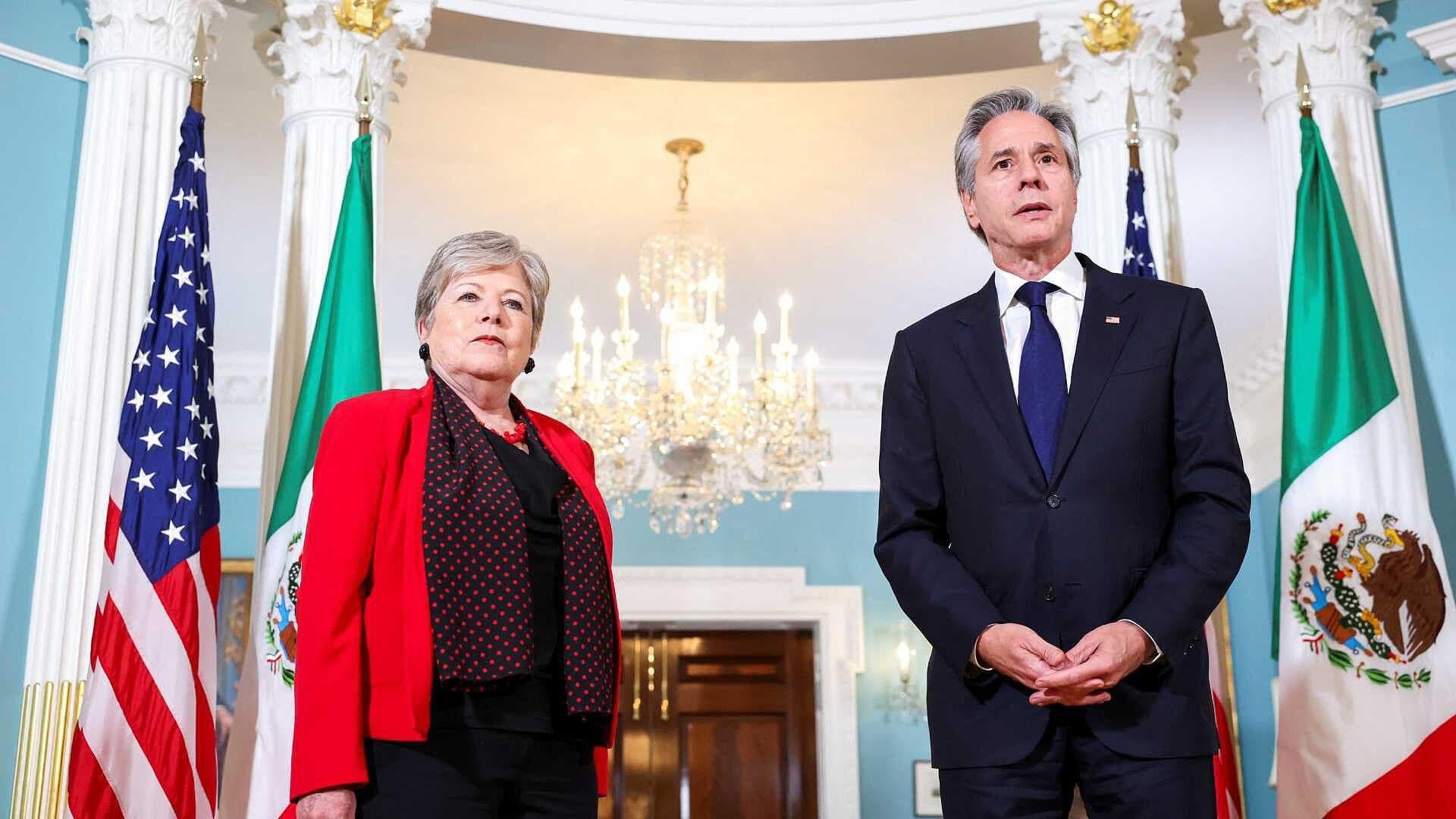 Antony Blinken y Alicia Bárcena se Reúnen en Encuentro de Alianza para la Prosperidad Económica
