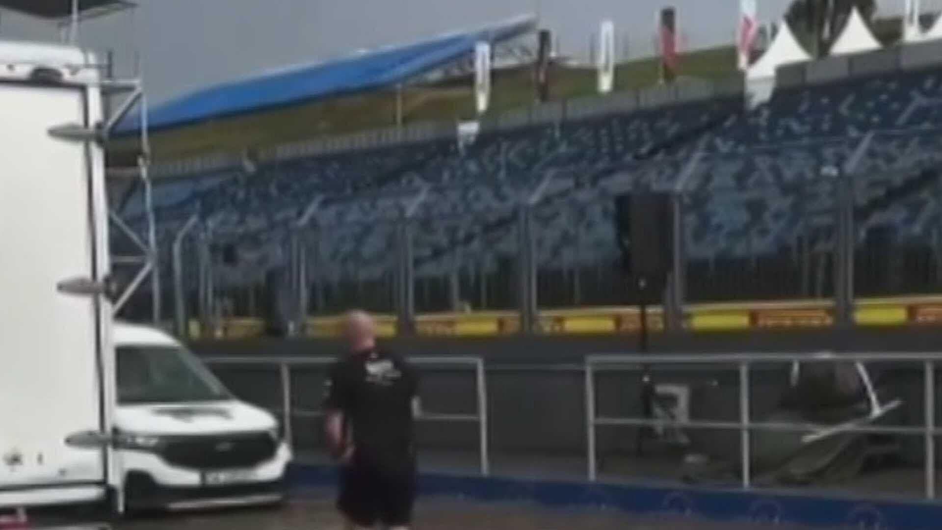 Fuerte Tormenta Puso en Riesgo el Gran Premio de Hungría de la F1
