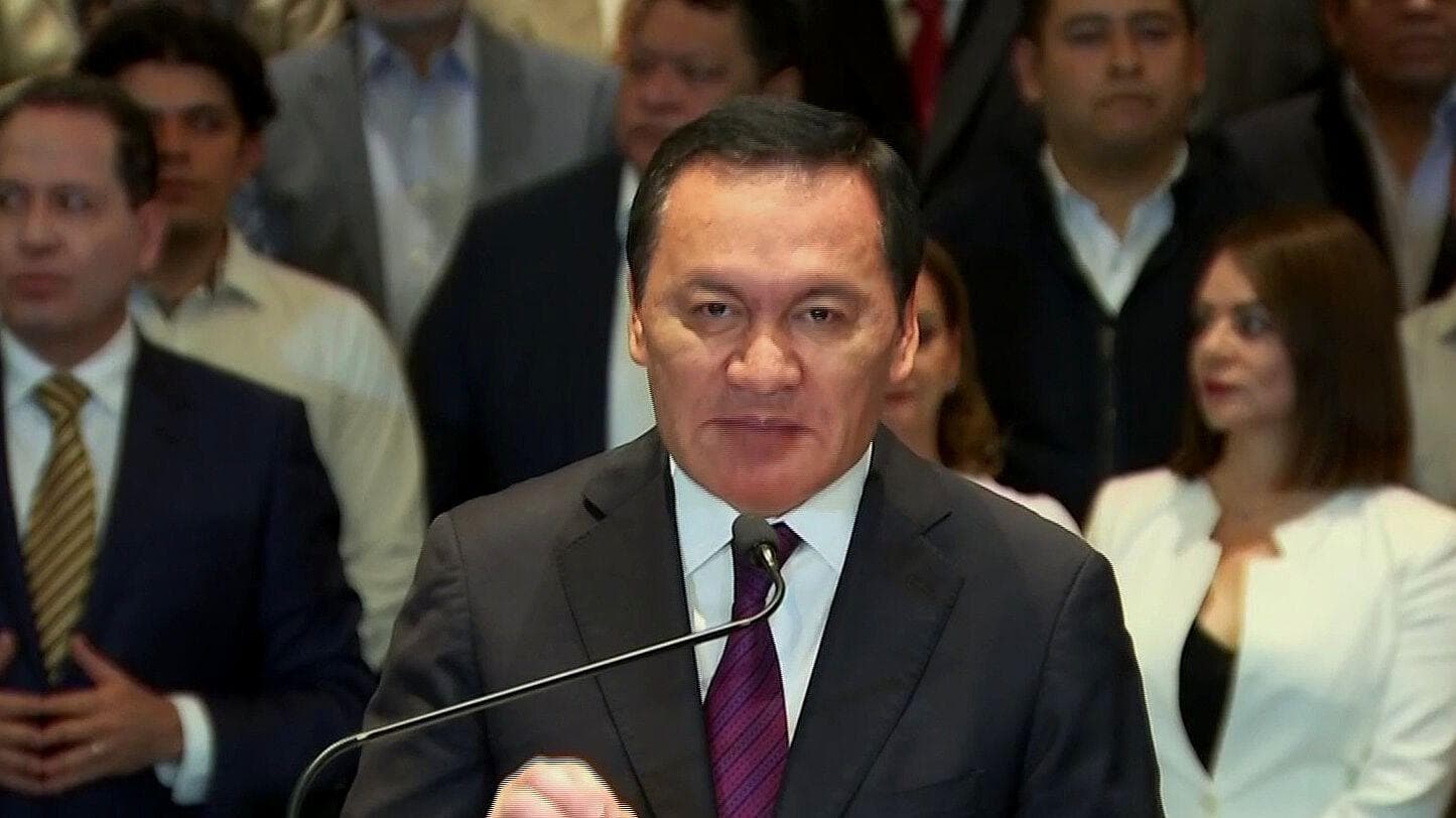 Osorio Chong, Eruviel Ávila y Ruiz Massieu Anuncian Renuncia al PRI