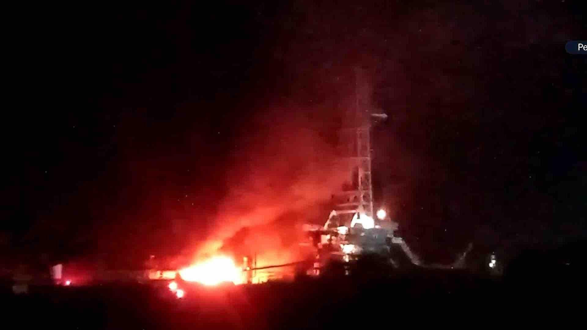 Se Registra Explosión en Pozo Exploratorio de Pemex en Comalcalco, Tabasco
