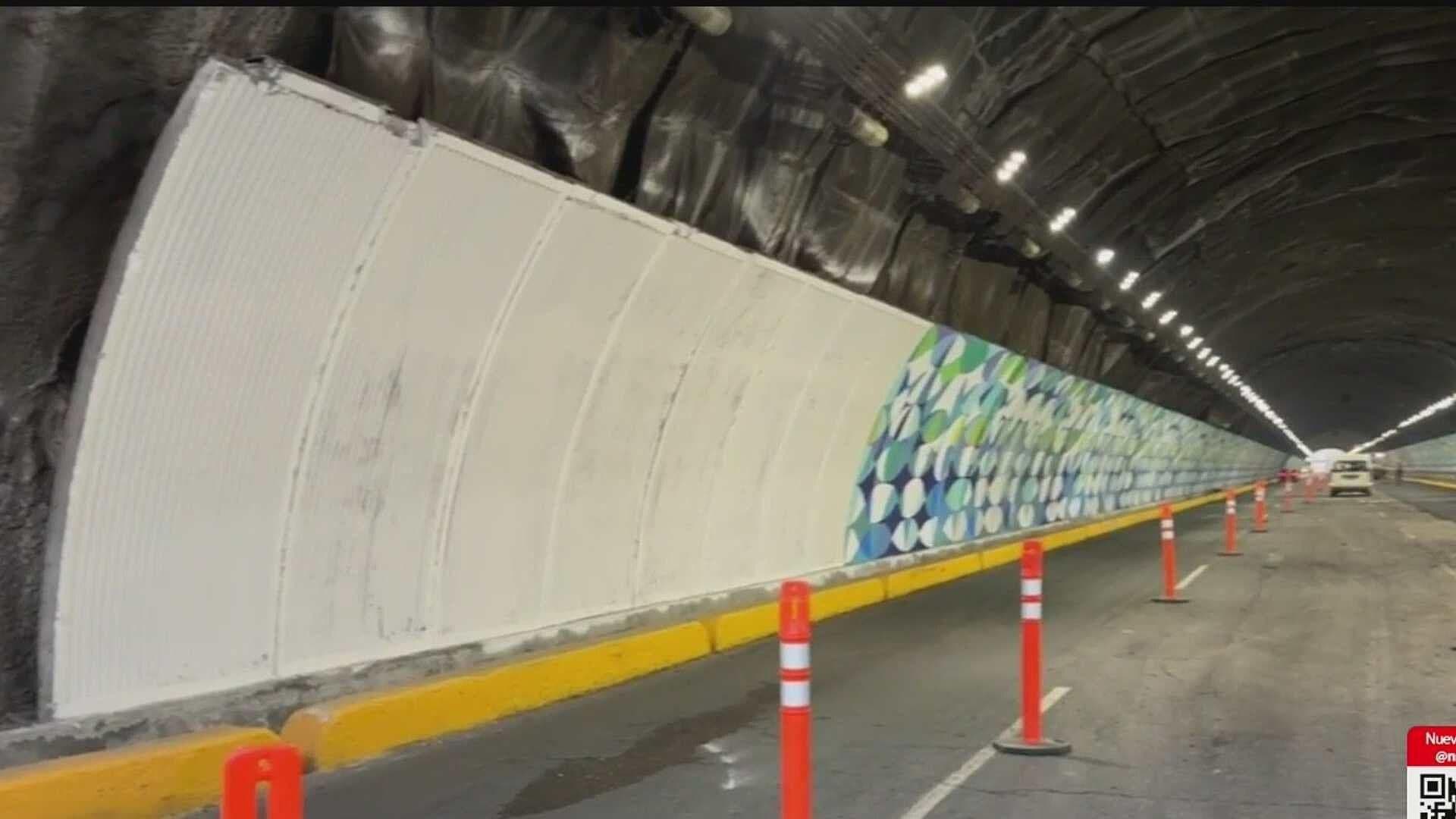 Retiran Losa de Concreto Después de Caída en Túnel de la Loma Larga en San Pedro