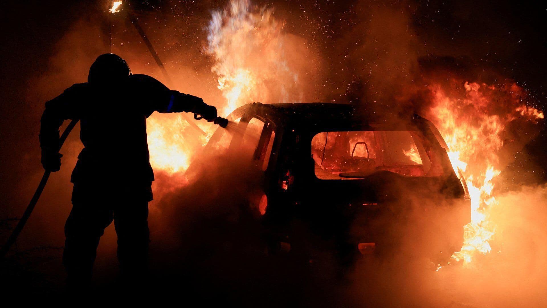 Violencia por Protestas se Apodera de Marsella, Francia