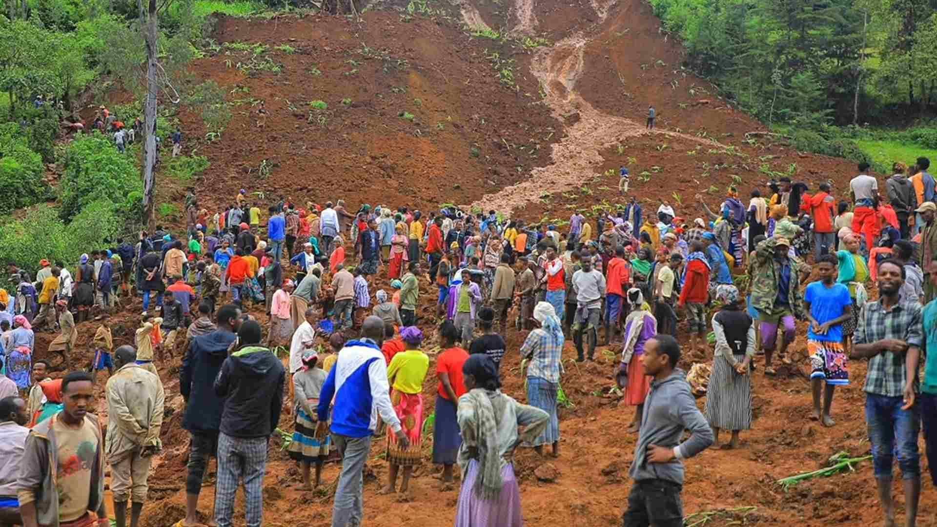 Se Eleva a 229 el Número de Personas Muertas que Dejó un Deslizamiento de Tierra en Etiopía