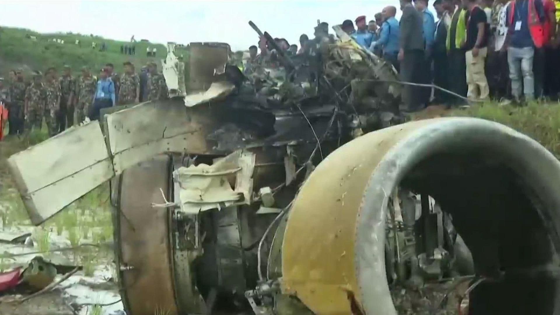 Se Estrella Avión al Intentar Despegar en Nepal; Esto se Sabe