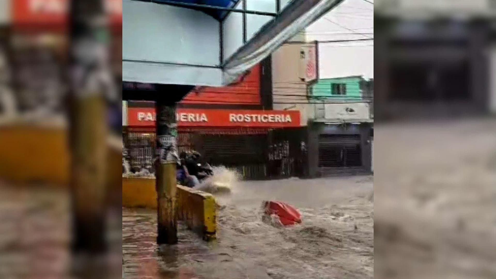 Aguacero Afecta Tizayuca, Tecámac y Ecatepec con Inundaciones
