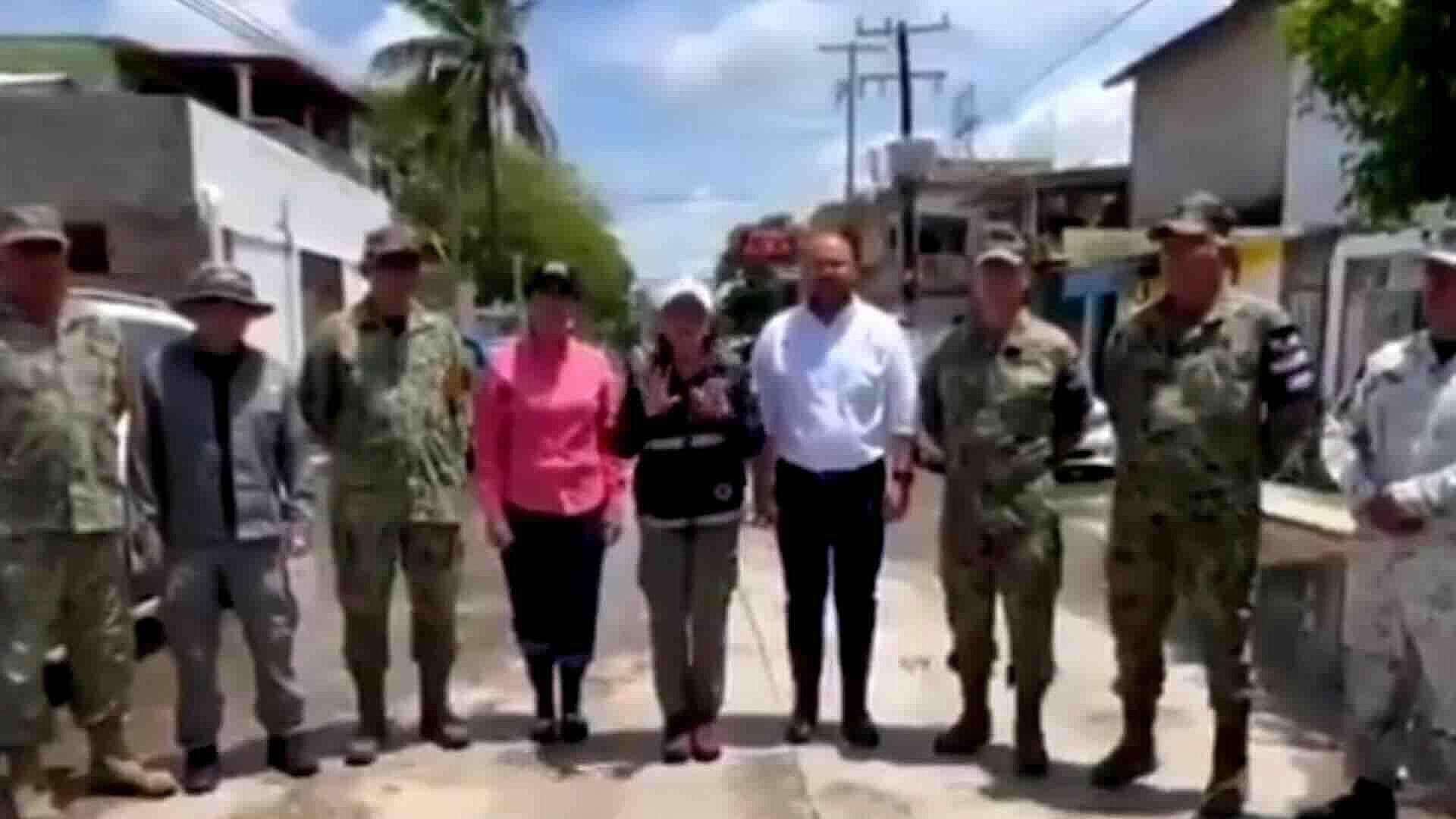Evacúan a 30 Familias por Escurrimientos del Río Tamesí en Colonia de Tampico