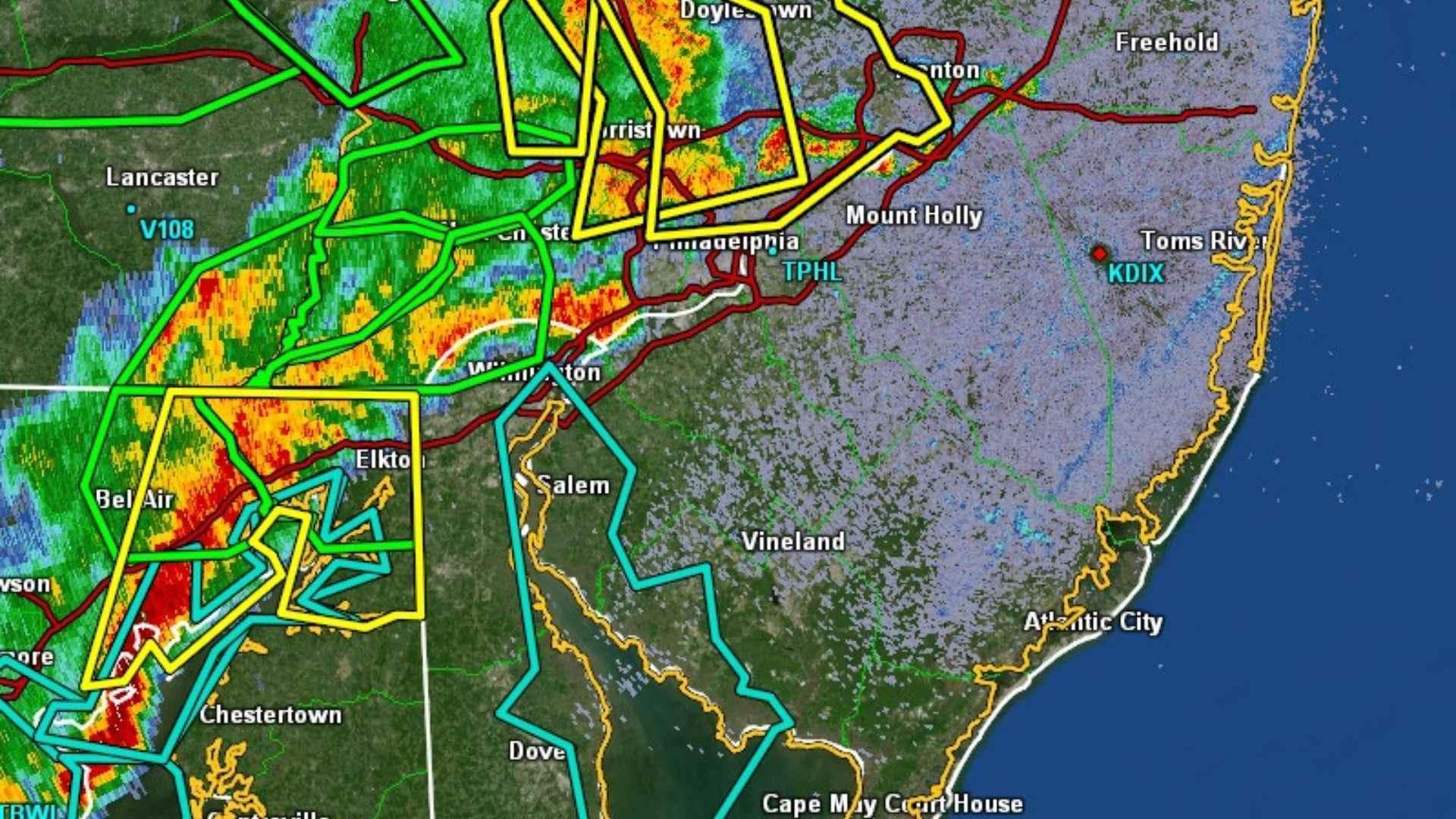 Consulado de México en Filadelfia Pide Tomar Precauciones ante Alerta de Tornado