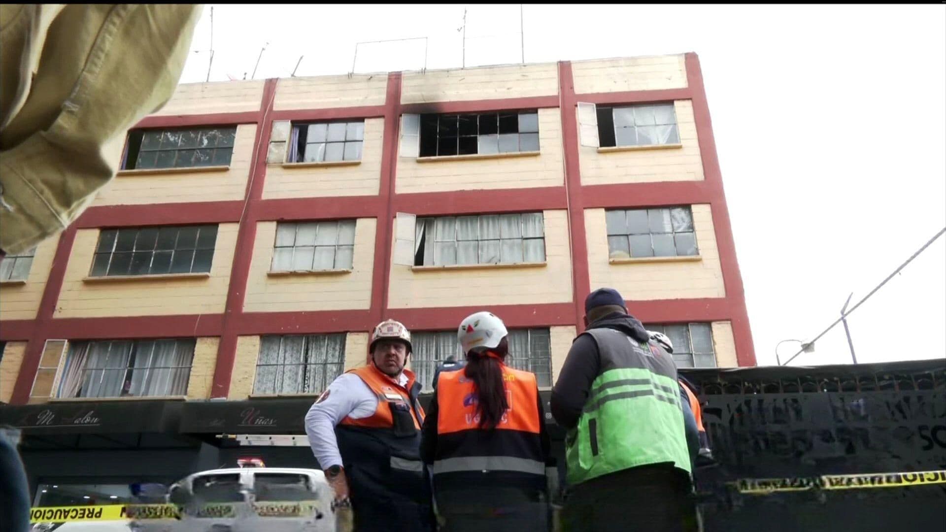 Lavadora Provoca Incendio en Departamento de Taxqueña, en Coyoacán, CDMX