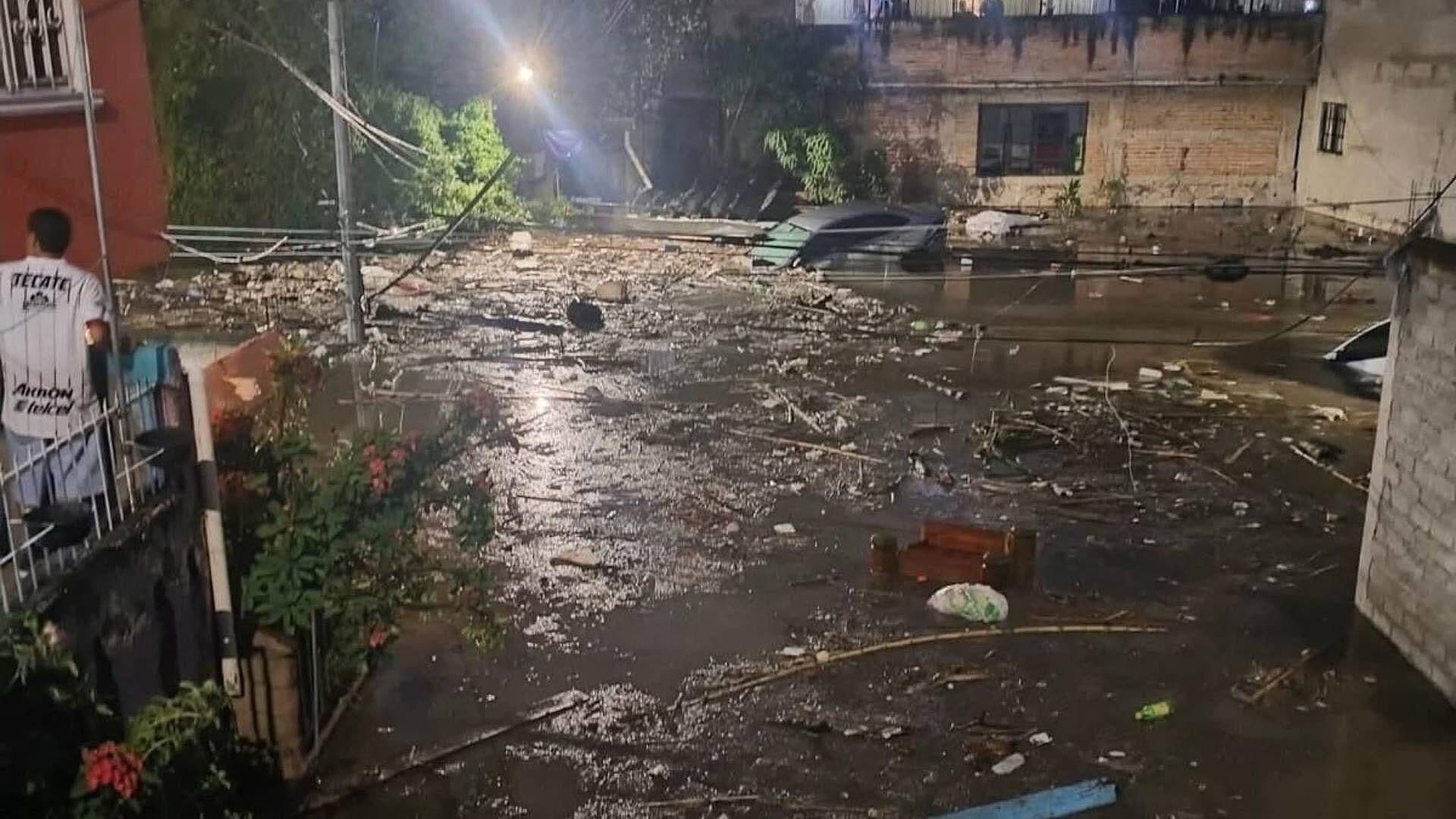 Continúan Lluvias en Gran Parte de la República Mexicana