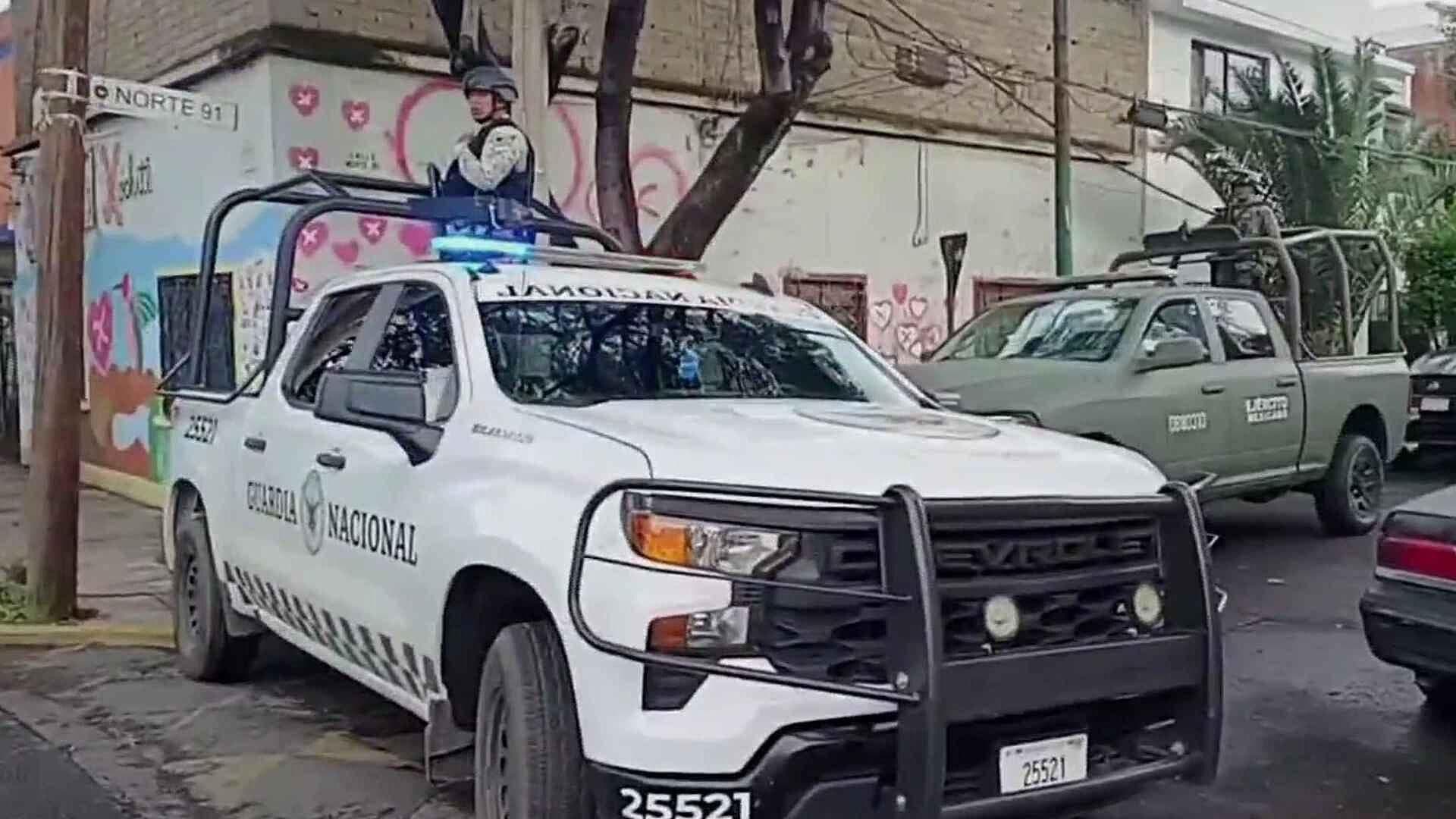 Operativo en la Colonia Clavería Deja Varios Detenidos en Azcapotzalco