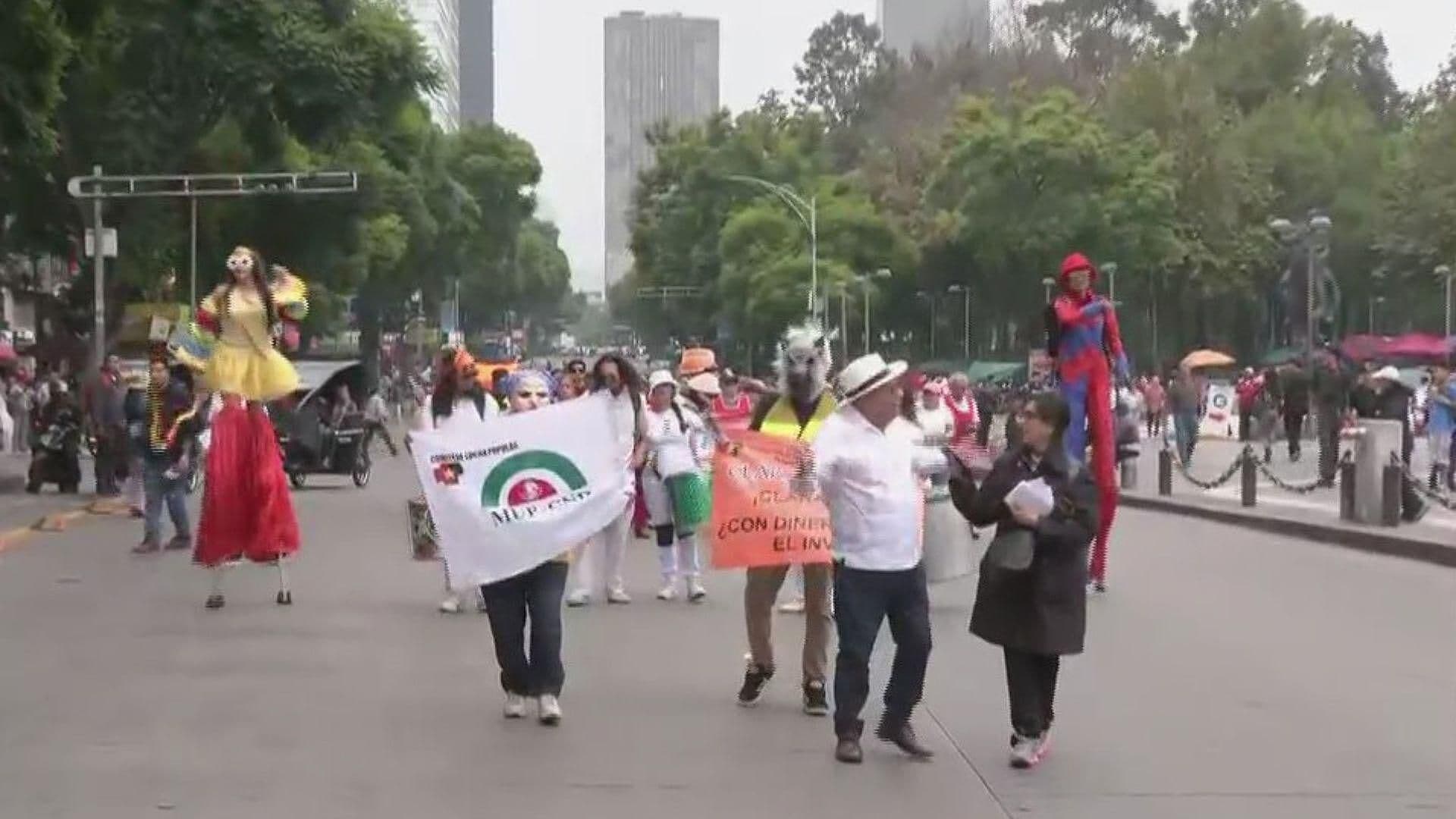 Impresionante Caos en Avenida Juárez y Balderas: Manifestantes Exigen Vivienda en CDMX