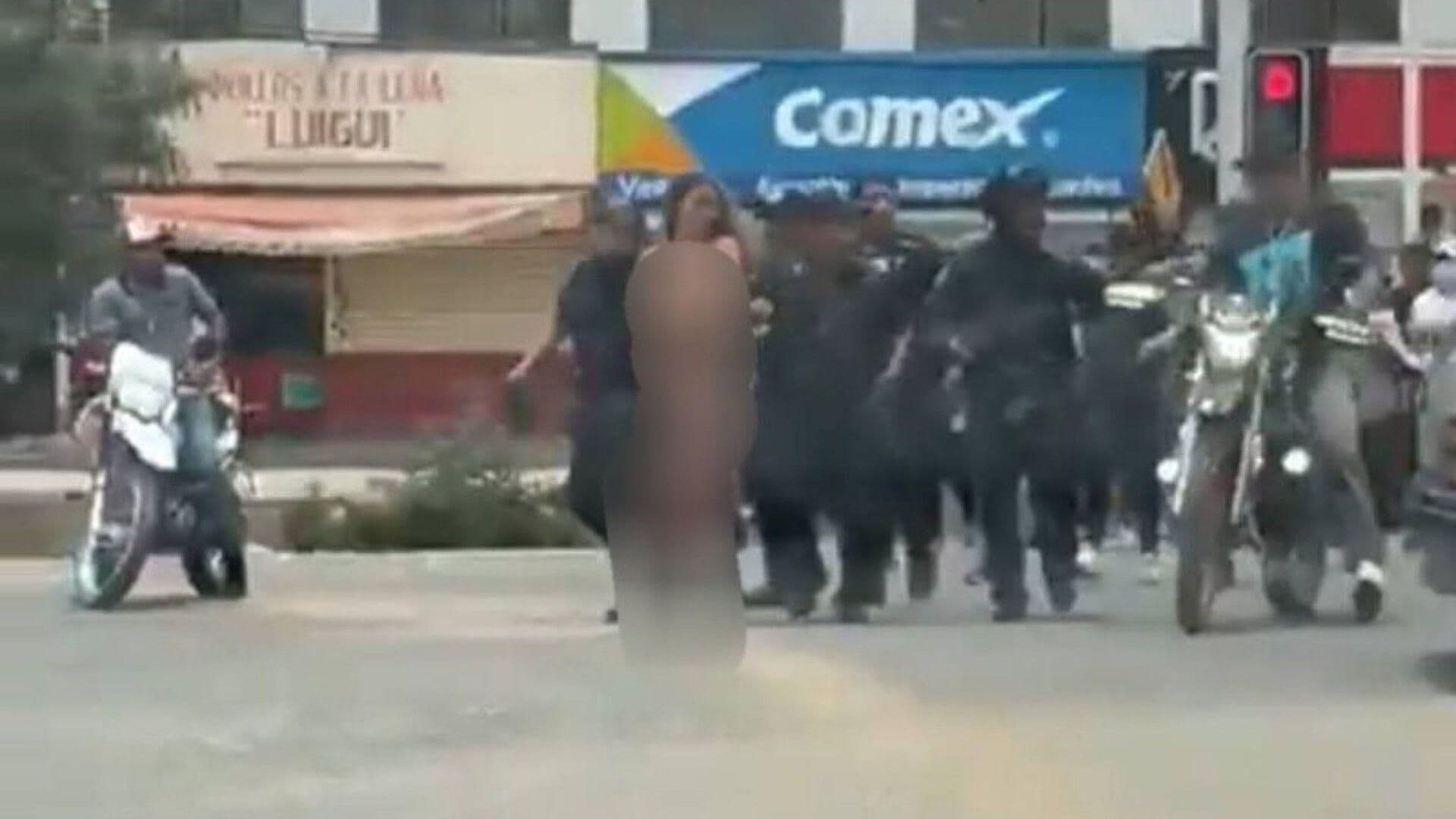 Investigan a Policías por Pasear Desnuda a Mujer Acusada de Robo en San Pablo Etla, Oaxaca