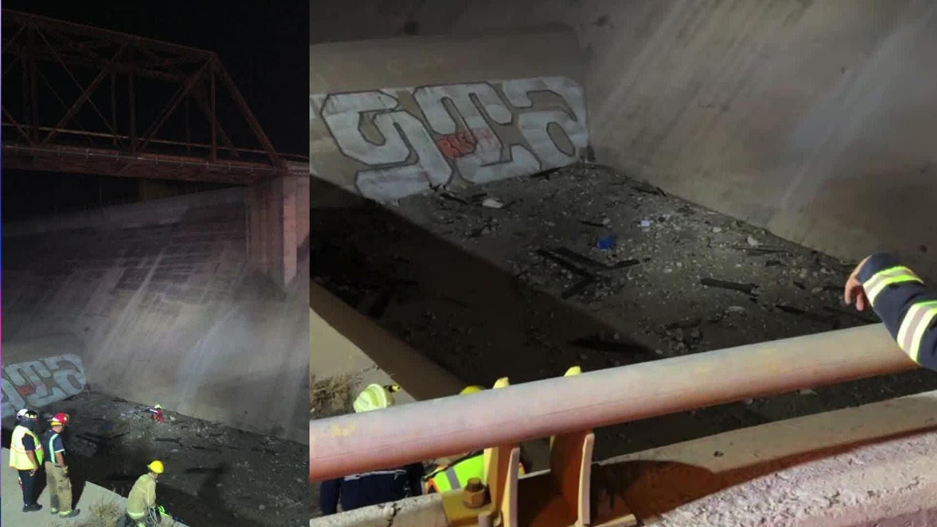 Joven Cae 30 Metros de Altura al Vertedor de la Presa Mientras Caminaba por las Vías del Tren
