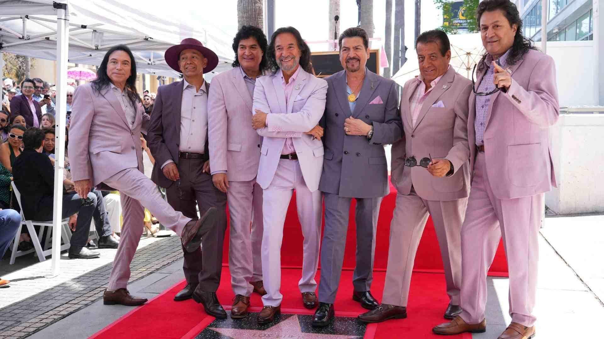 'Los Bukis' Reciben Estrella en Paseo de la Fama de Hollywood