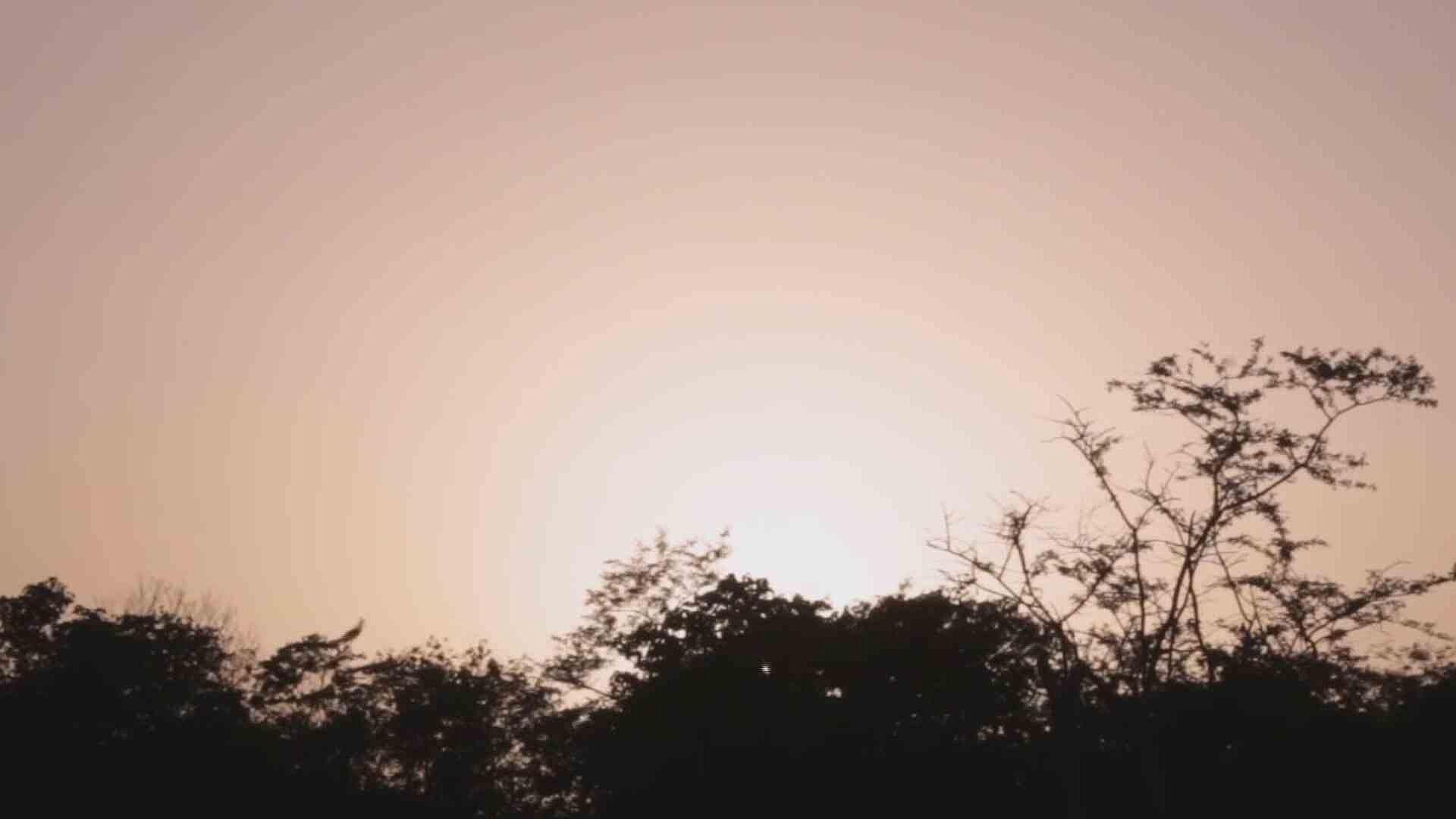 Así se Viven Atardeceres Naranja en Yucatán por Polvo del Sahara