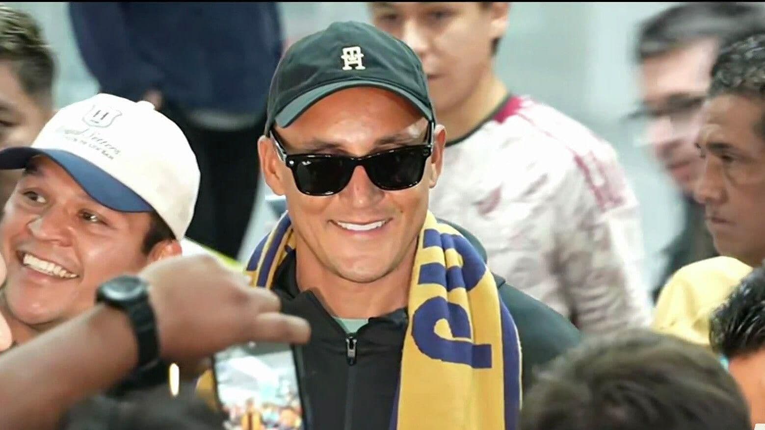 Keylor Navas Ya está en México: Así Recibieron al Nuevo Refuerzo de Pumas