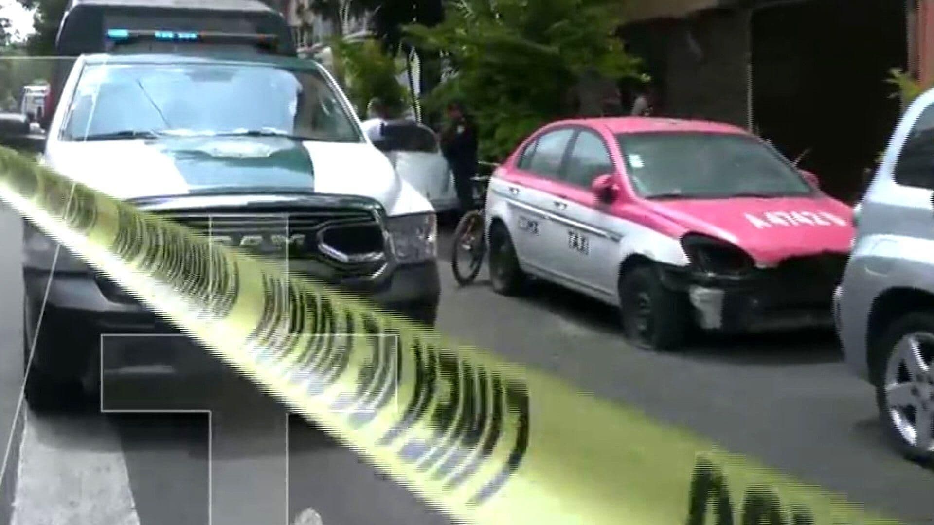 Movilización Policiaca por Motociclista Baleado en la Col. Niños Héroes, CDMX