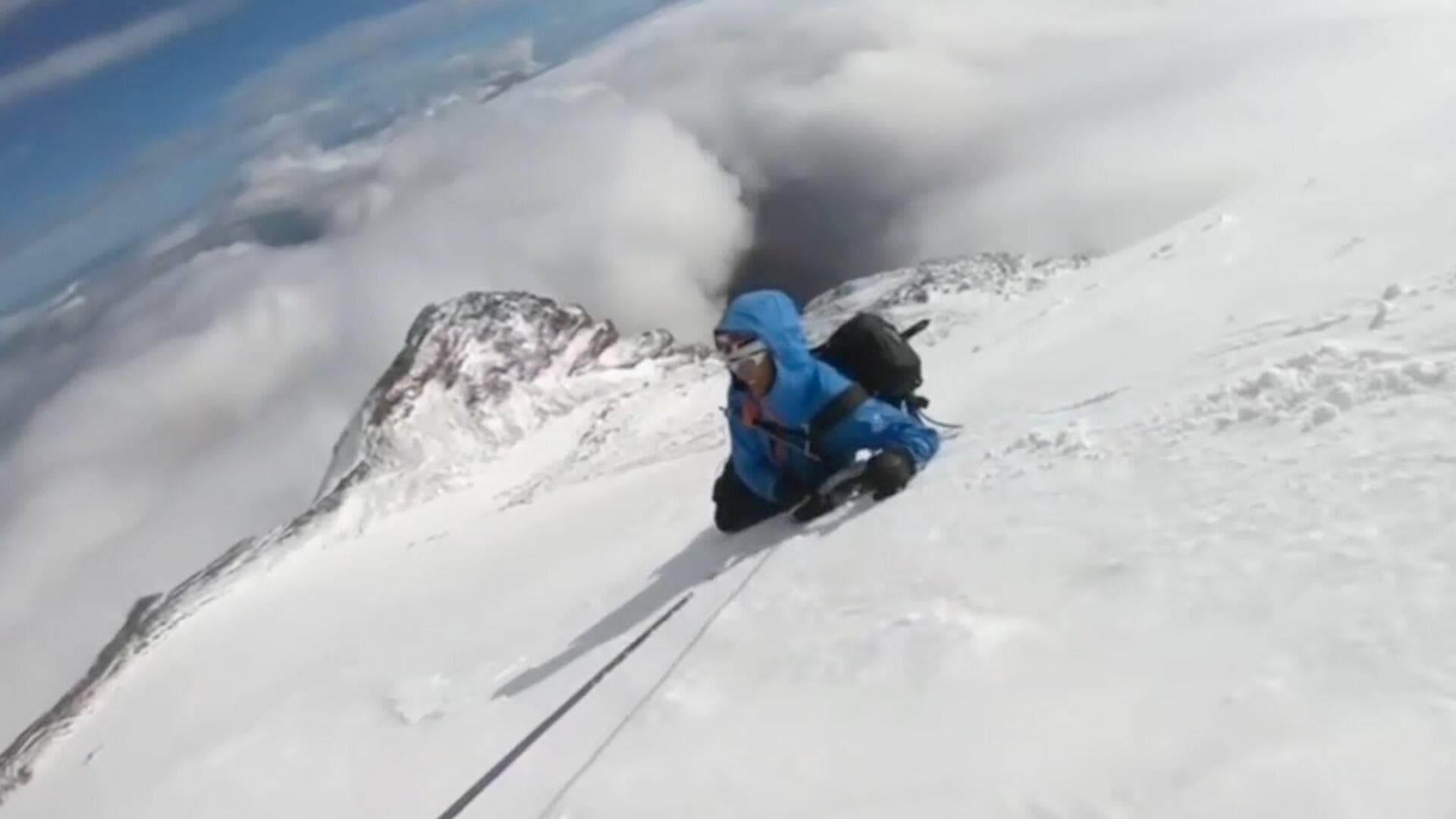 Montañistas Graban Impresionante Descenso en el Citlaltépetl