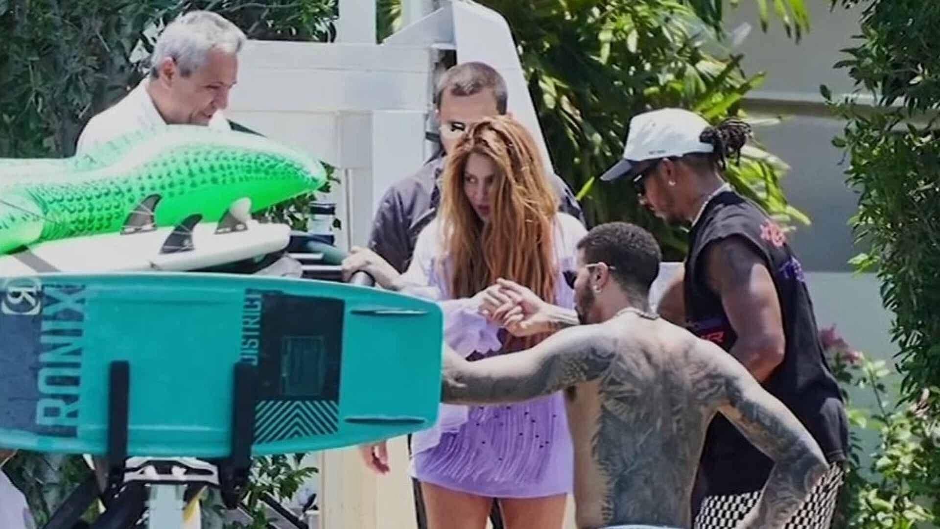¿Romance Fugaz? Shakira Habría Dedicado ‘Nassau’ a Lewis Hamilton