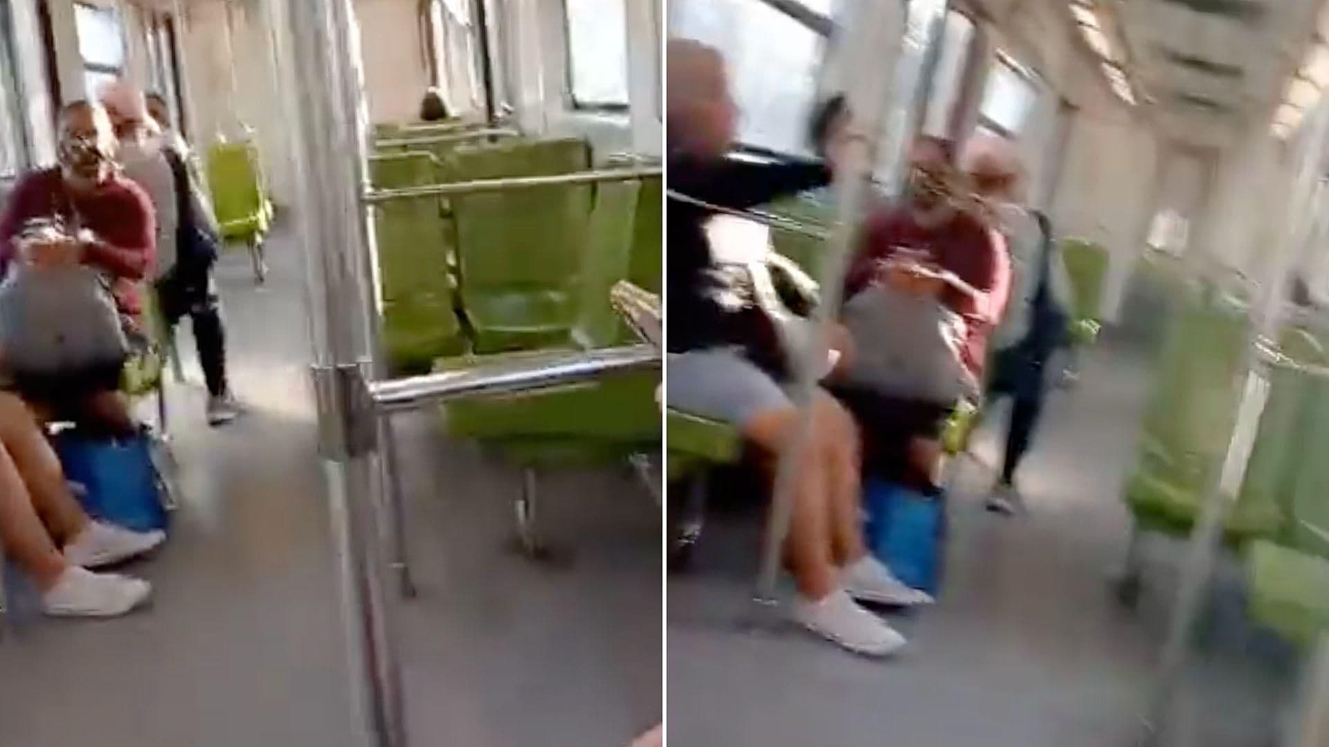 Video: Captan Movimientos Bruscos Entre Estaciones Potrero y 18 de Marzo de Metro CDMX