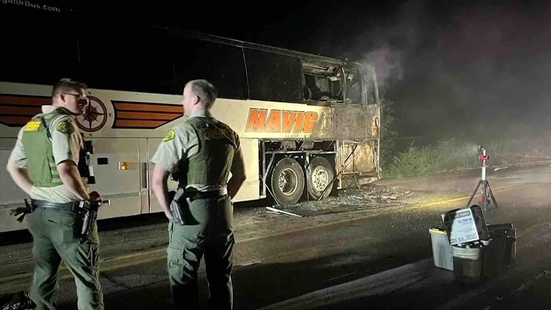 Se Incendia Autobús de Equipo Profesional de Béisbol de Iowa