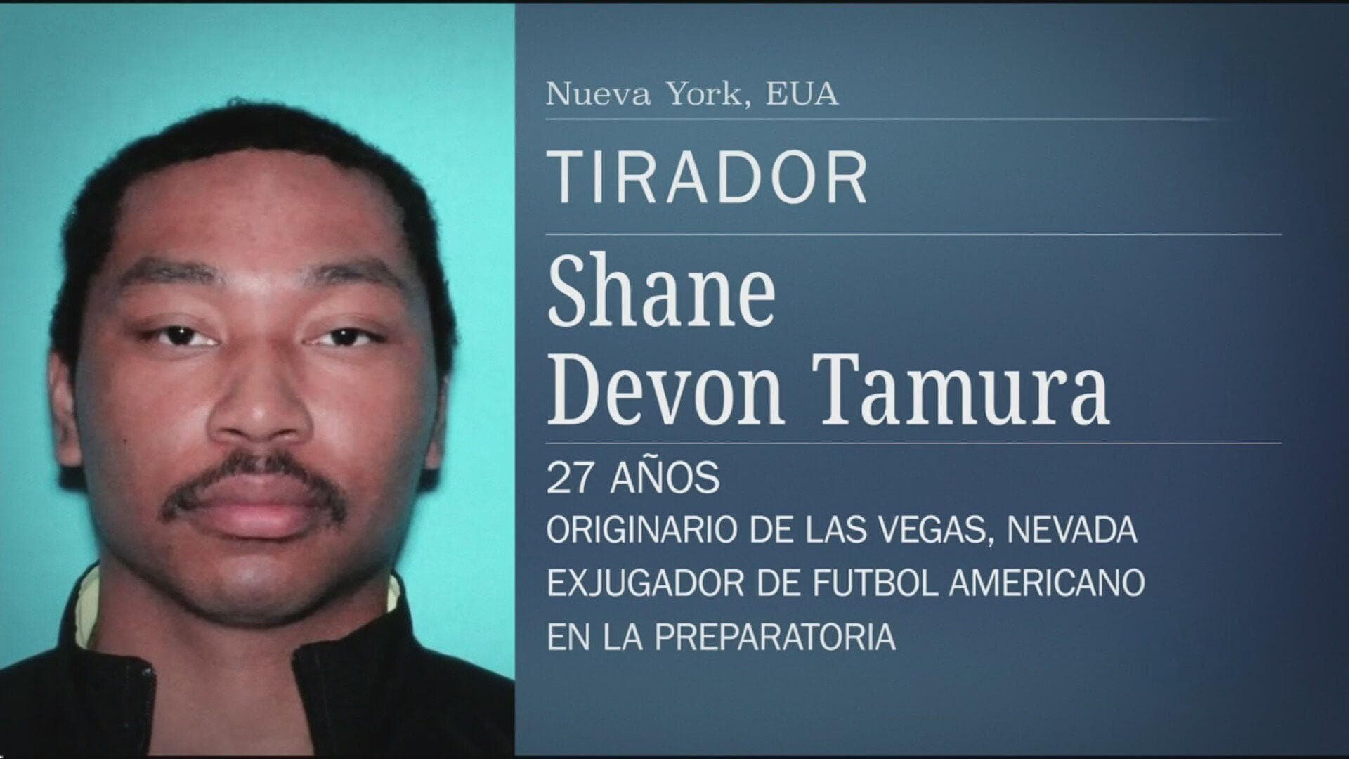 Tiroteo en Nueva York: Era Jugador de Futbol Americano el Autor de la Agresión en Manhattan