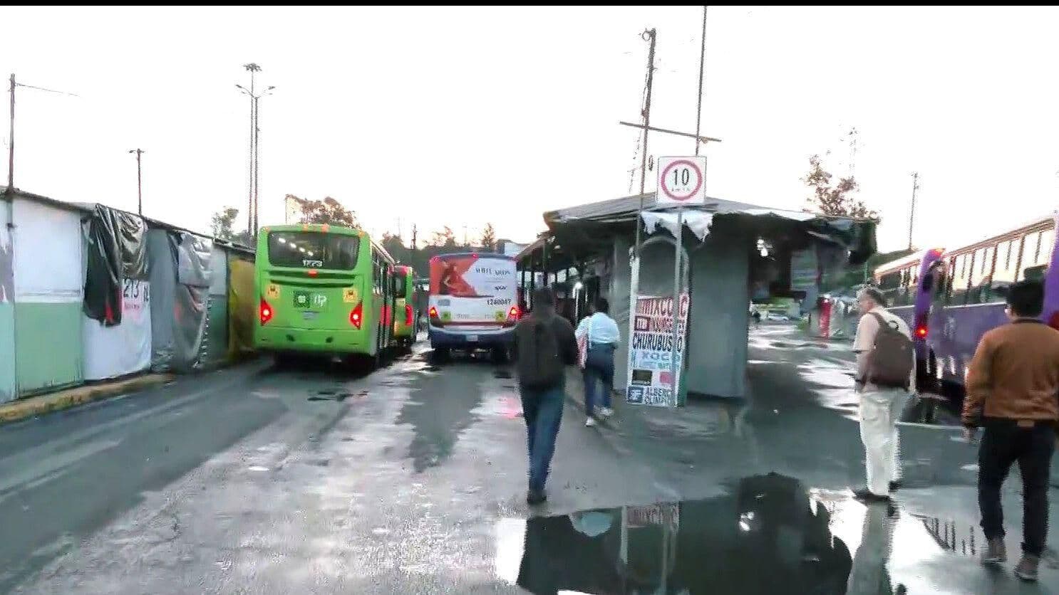 Tren Ligero CDMX Hoy: Hay Servicio de Apoyo de RTP en Tasqueña