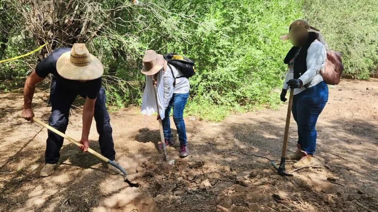 Colectivo Localiza 4 Fosas con Restos Humanos en Etchojoa