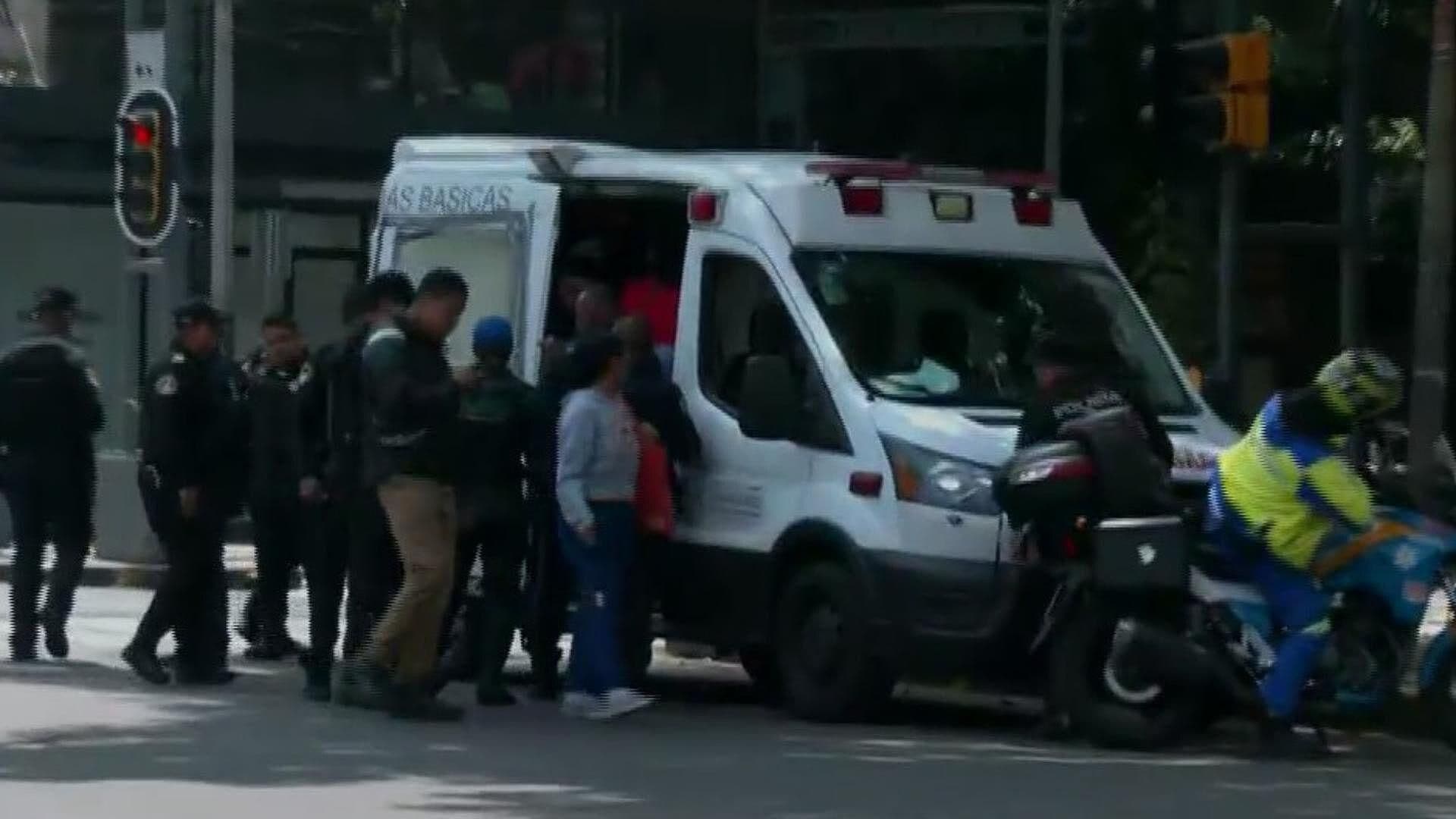 Camión de la SSC Atropella a Motociclista en la Colonia Hipódromo, CDMX