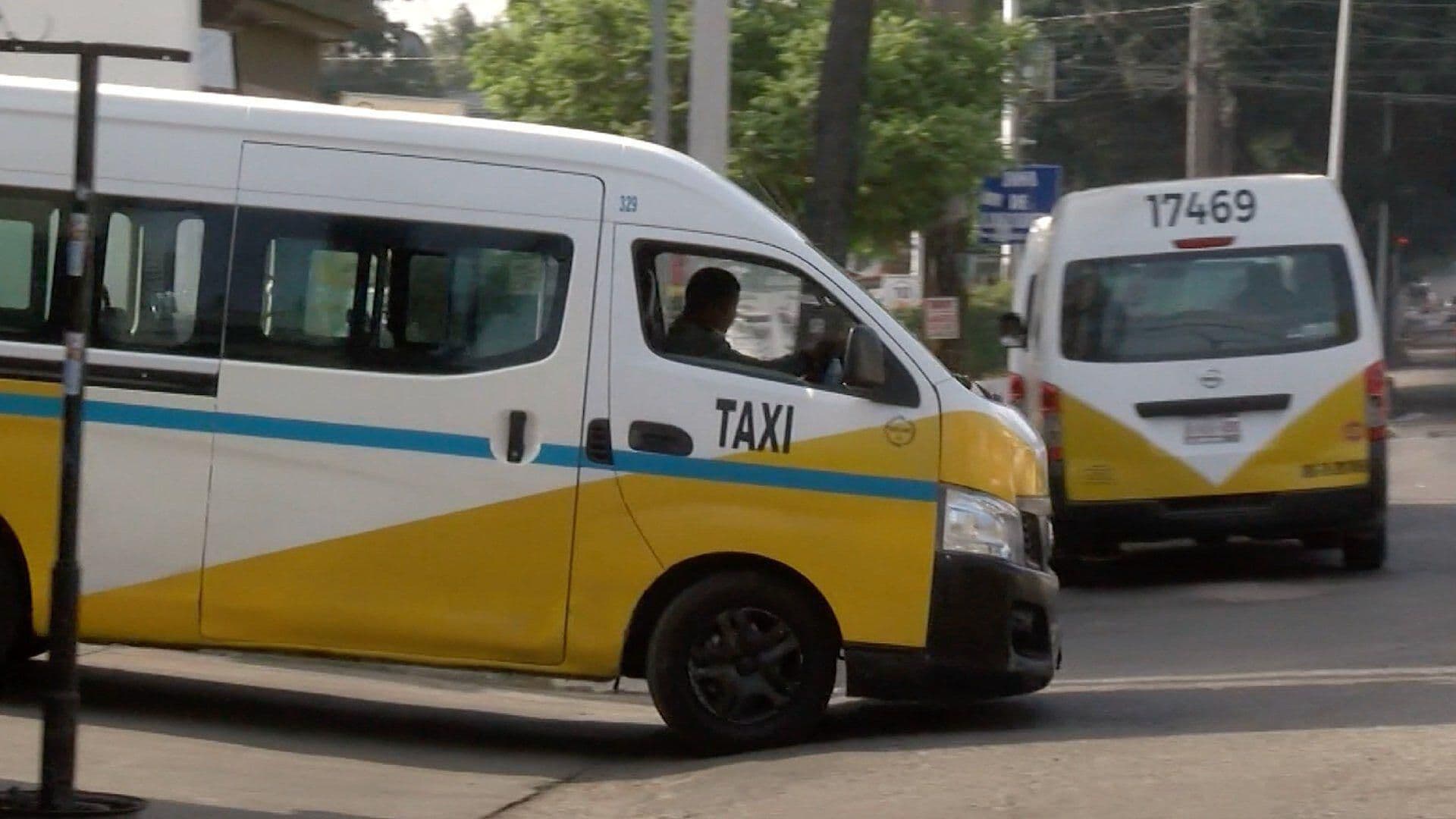 Suspenden Ruta de Taxis por Transitar Sin Permiso por el Agua Caliente