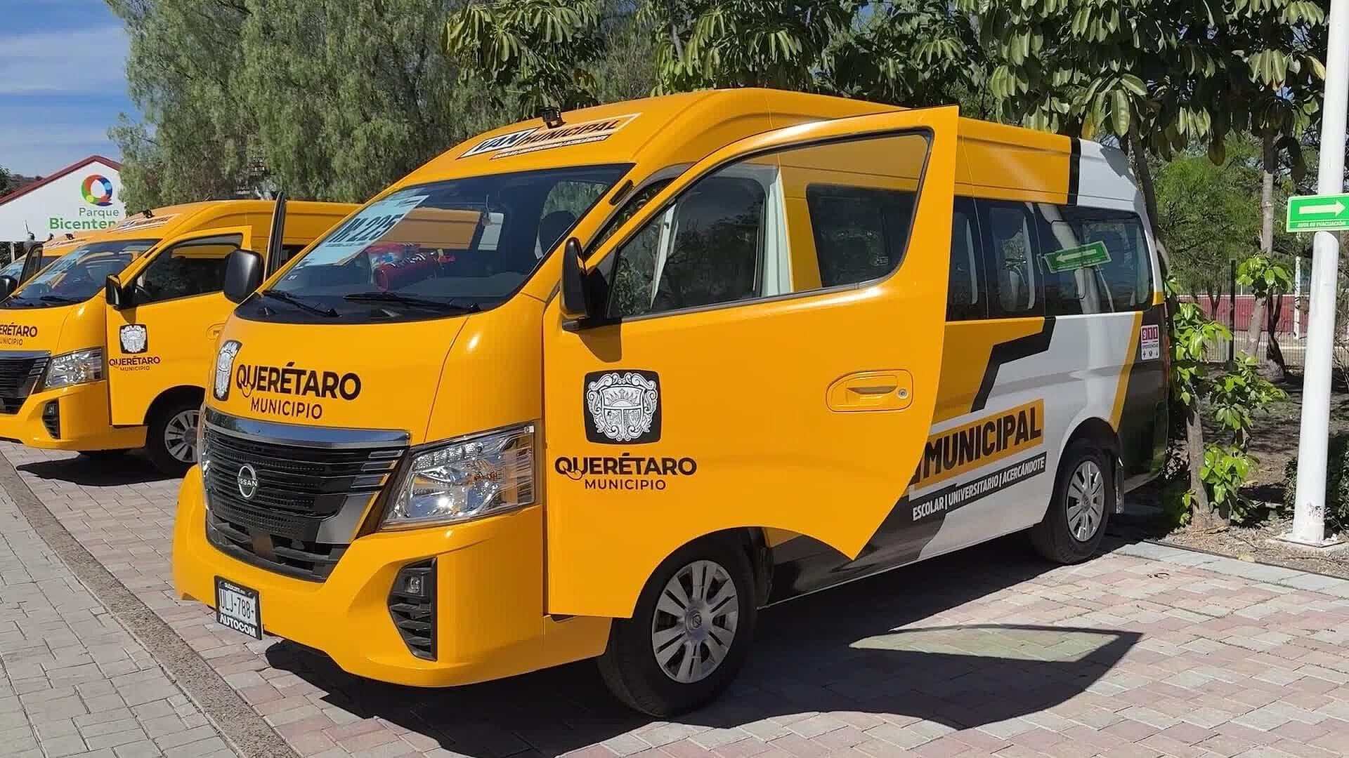 Incorporarán Dos Nuevas Rutas al Transporte Comunitario de Carrillo Puerto en Querétaro