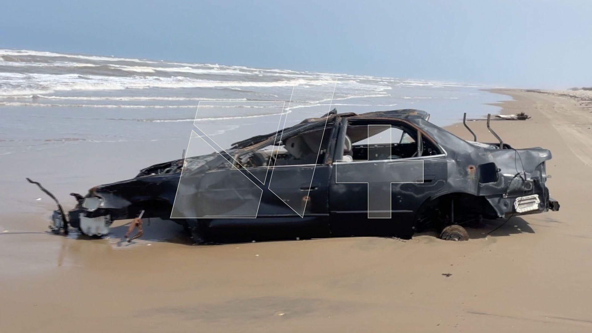 Retiran Camioneta Abandonada por Años en Playa de Matamoros