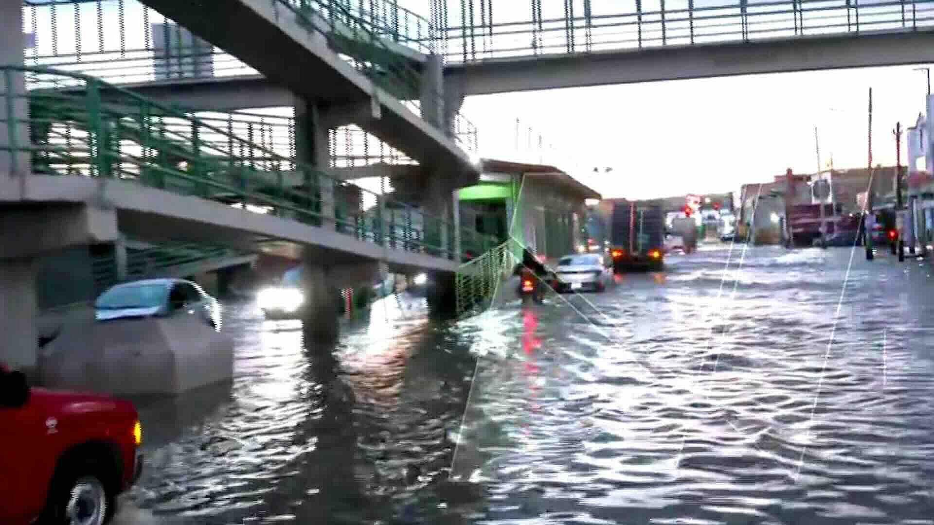 Director de Tránsito Explica Inundaciones en Santo Tomás Chiconautla, Ecatepec