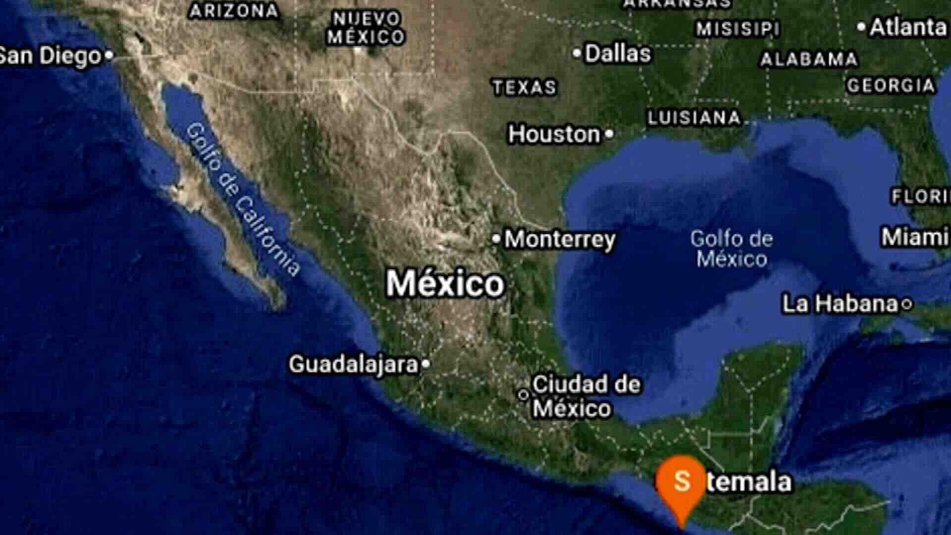 Sismo de Magnitud 4.1 se Registró al Sur de Ciudad Hidalgo, Chiapas; Sin Daños Reportados