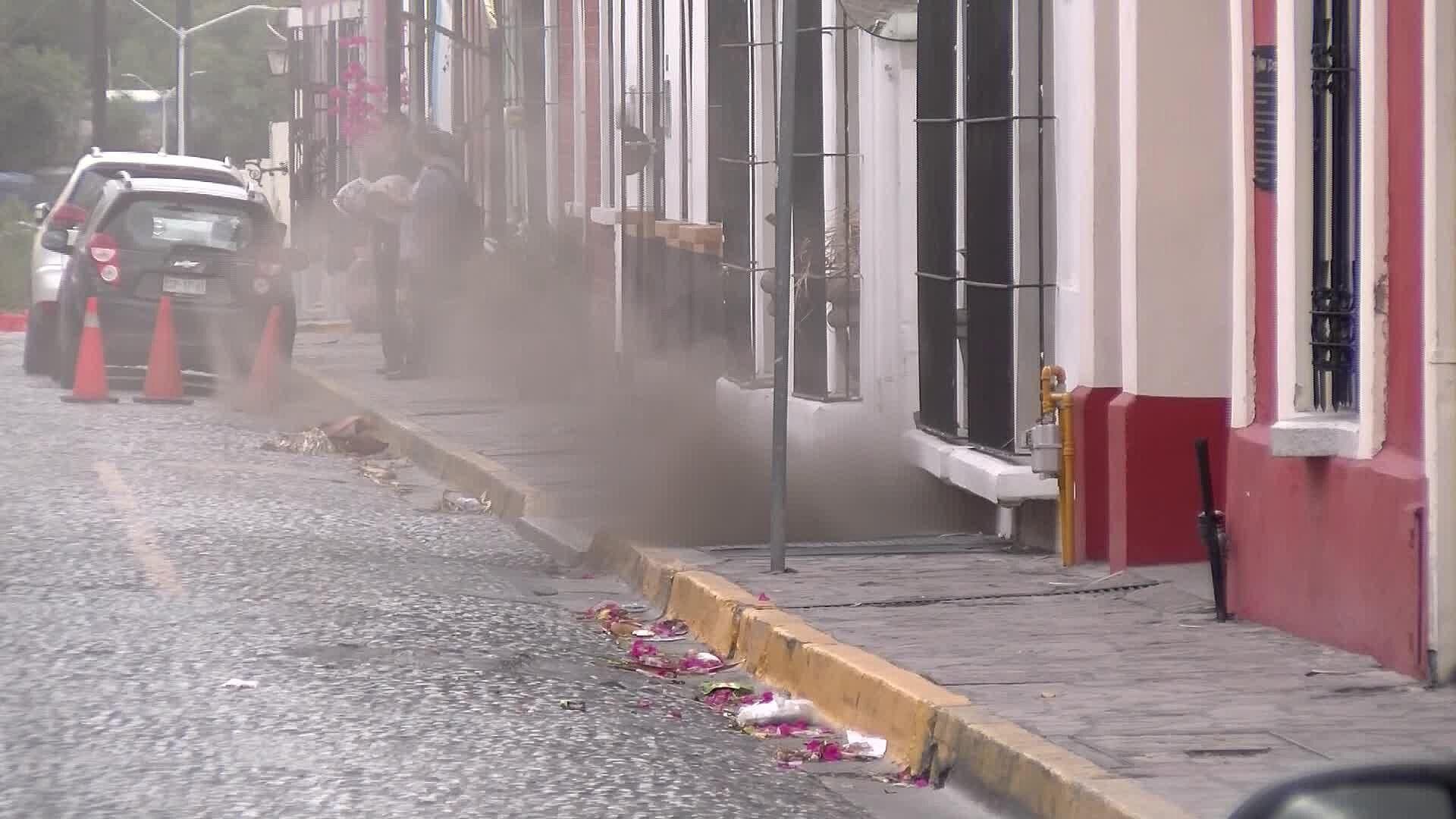 Moviliza Incendio en Registro de CFE