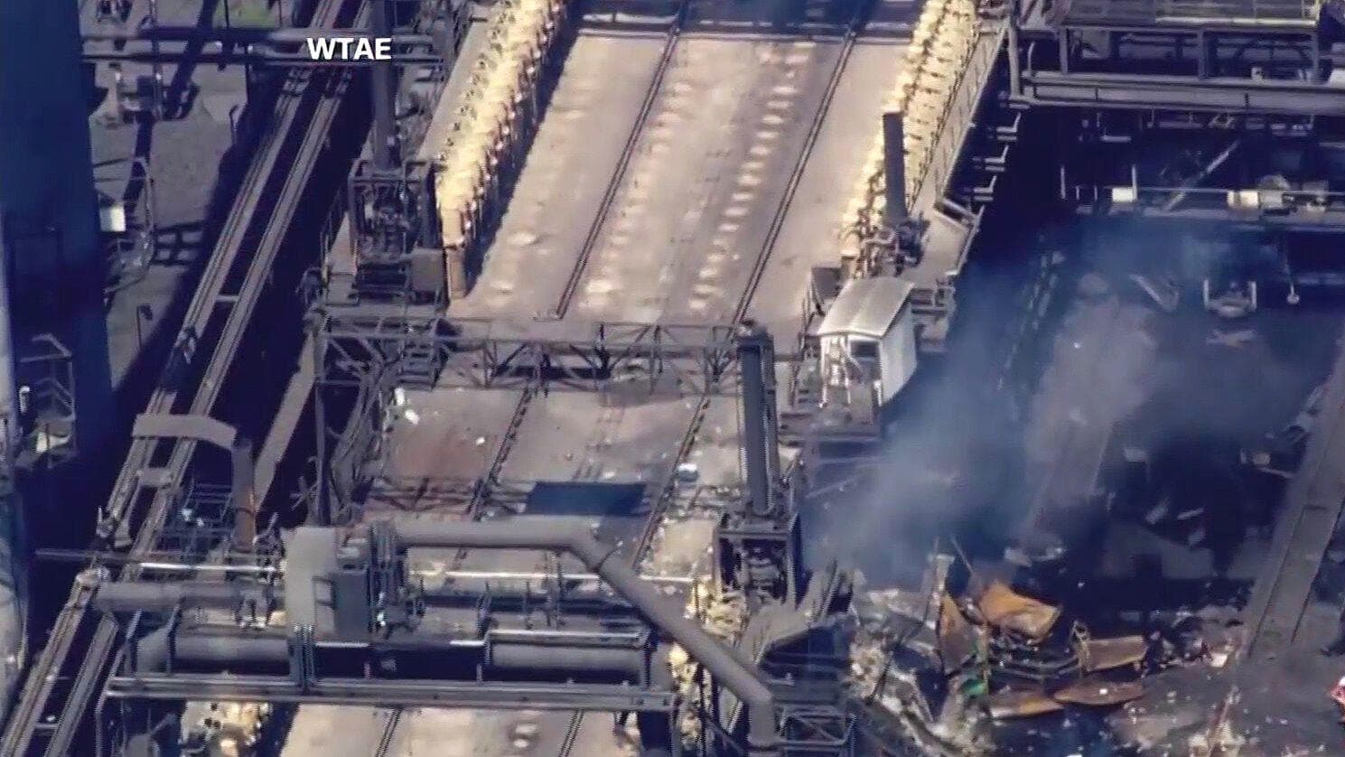 Reportan Explosión e Incendio en Planta de Pittsburgh, Estados Unidos; Hay Personas Atrapadas