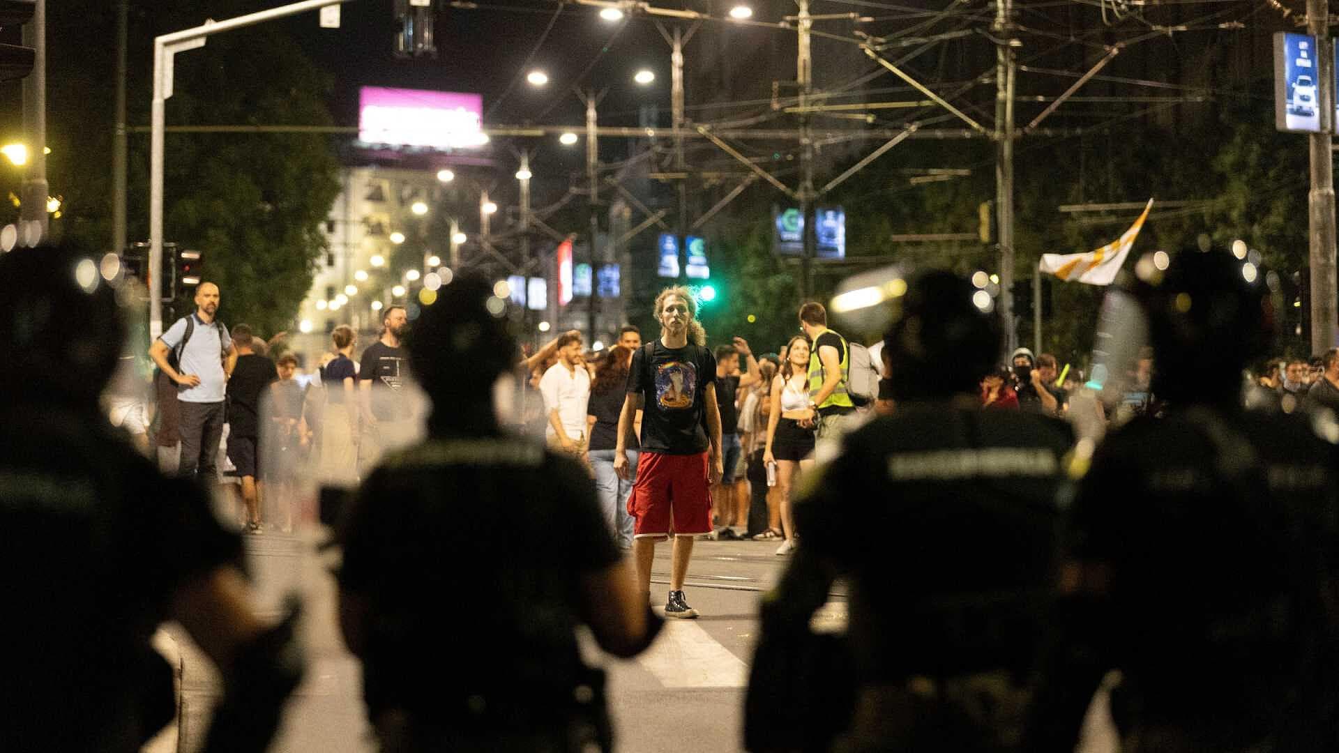 Protestas Antigubernamentales Hoy en Belgrado, Serbia; Pinde Renuncia de Aleksandar Vucic