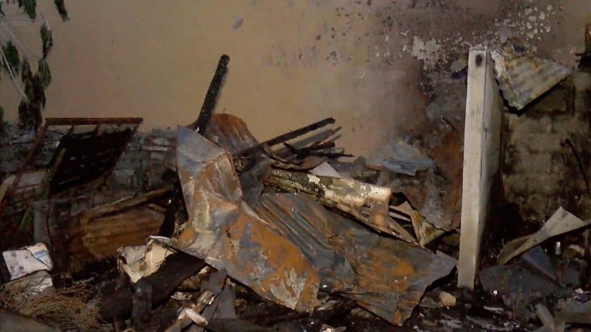 Piden Ayuda para Don José; su Casa fue Consumida por un Incendio