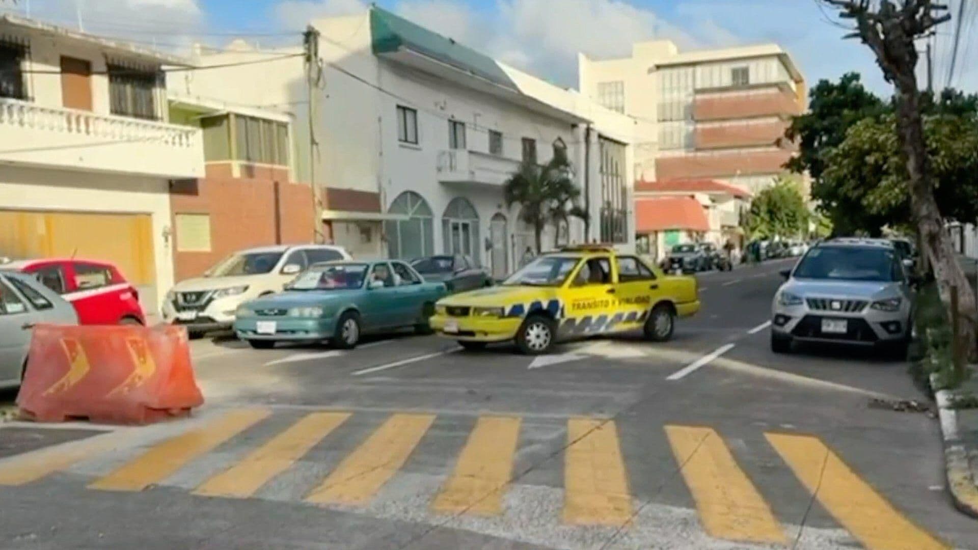 Atropellan a Motociclista en la Colonia Flores Magón en Veracruz