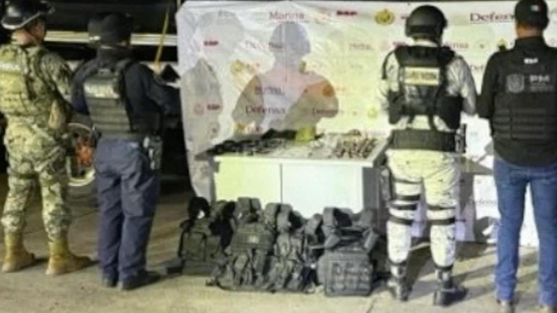 Aseguran Objetos Durante Operativo en Sayula de Alemán, al Sur de Veracruz