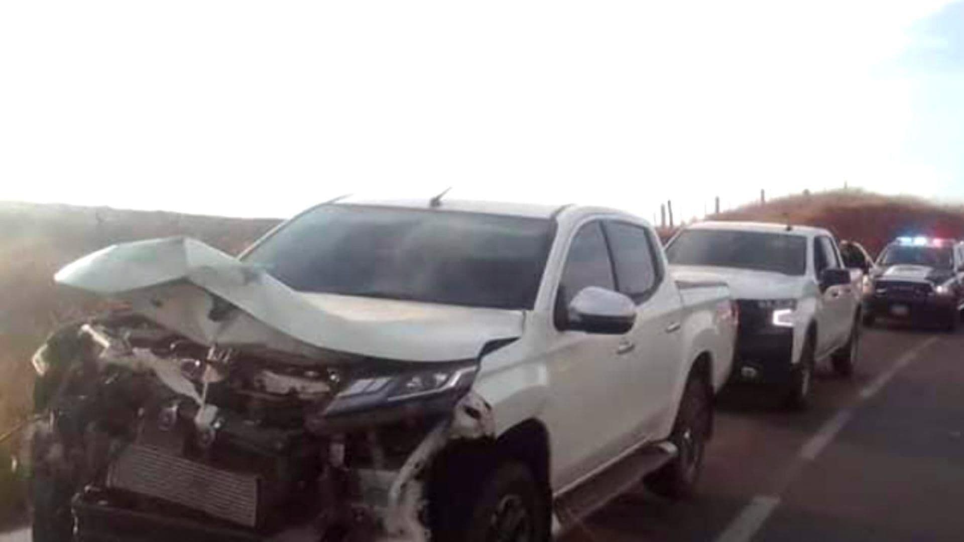 Elementos de la FGR Terminan con Lesiones Leves Tras Accidente en San Vicente