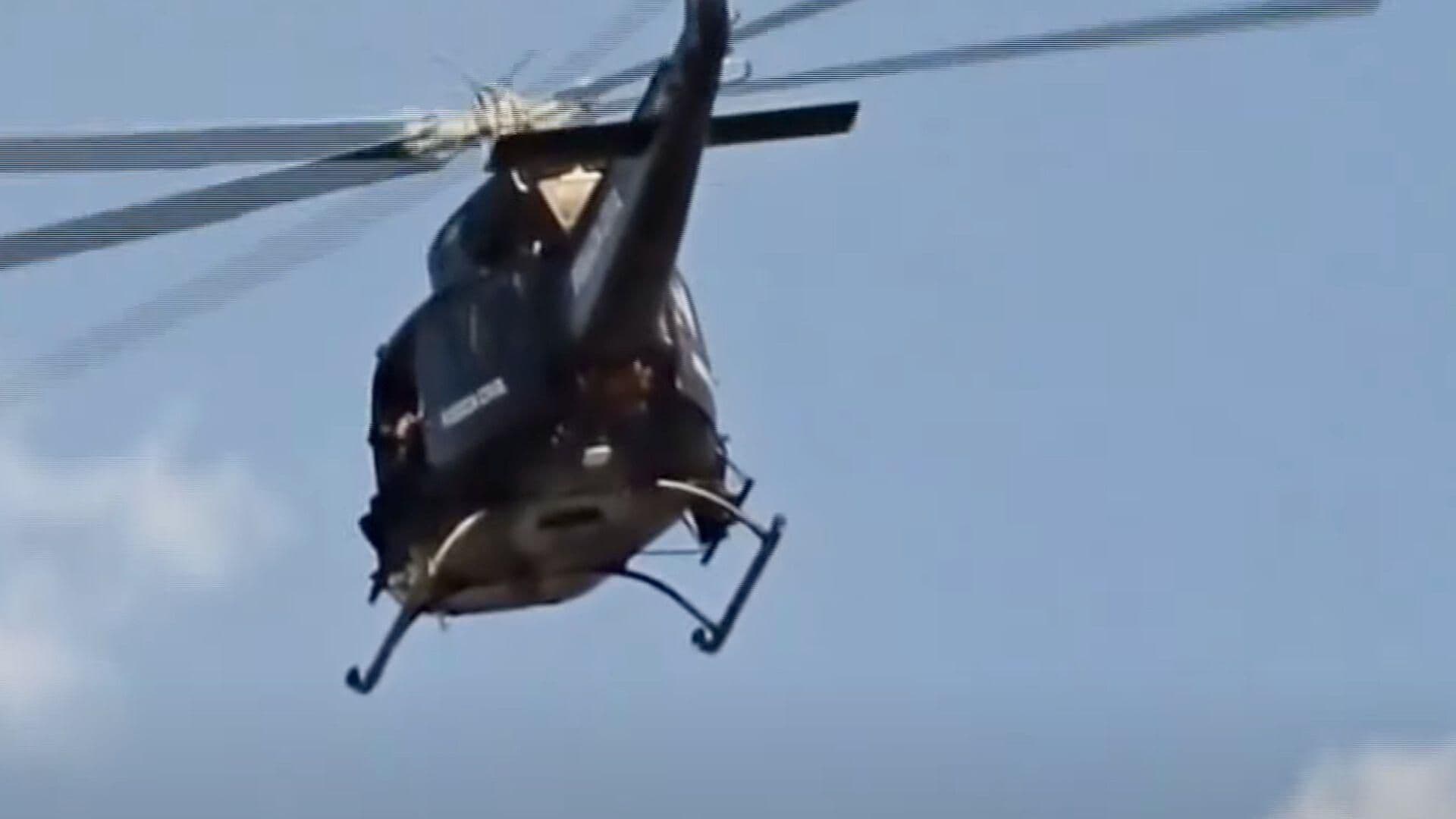Refuerzan Vigilancia con Helicóptero por Balacera en Colonia Topo Chico, en Monterrey