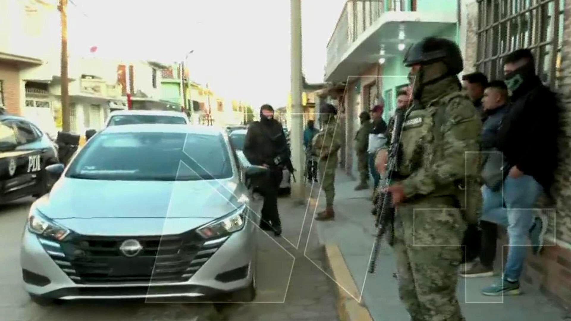 Autoridades Federales y de CDMX Realizan Cateo en Otumba, Edomex
